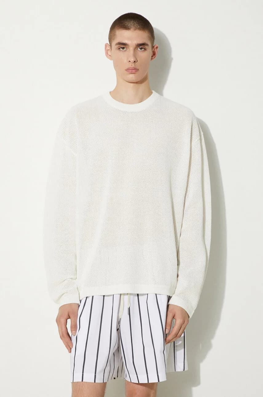 Хлопковая рубашка с длинными рукавами Loose Gauge