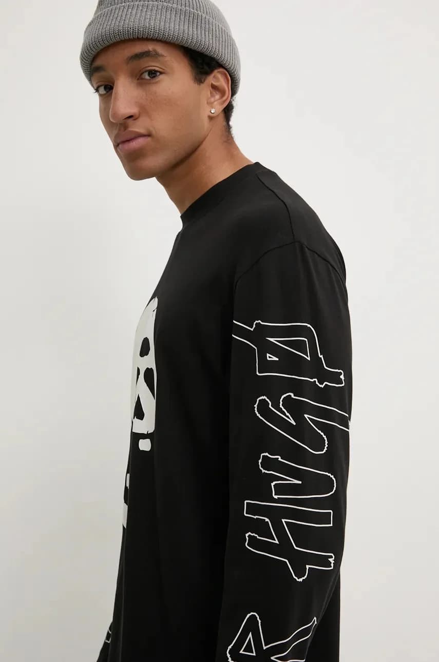 Хлопковая рубашка с длинным рукавом - фото 4