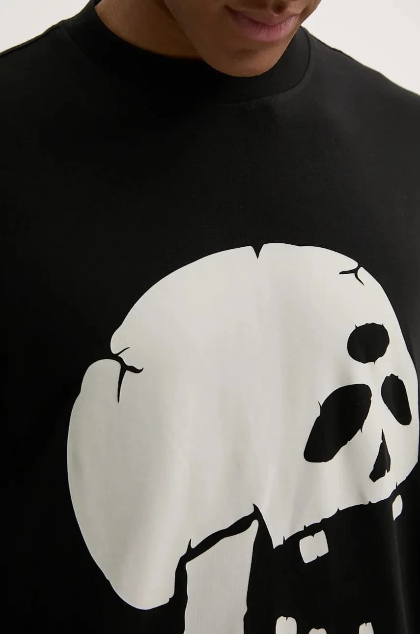 Хлопковая рубашка с длинным рукавом - фото 5