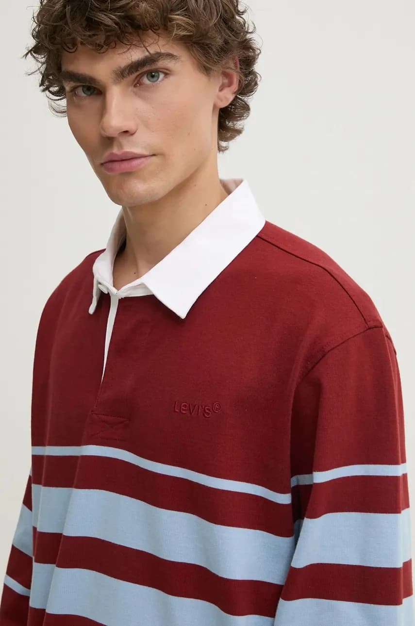 Хлопковая рубашка с длинным рукавом - фото 4