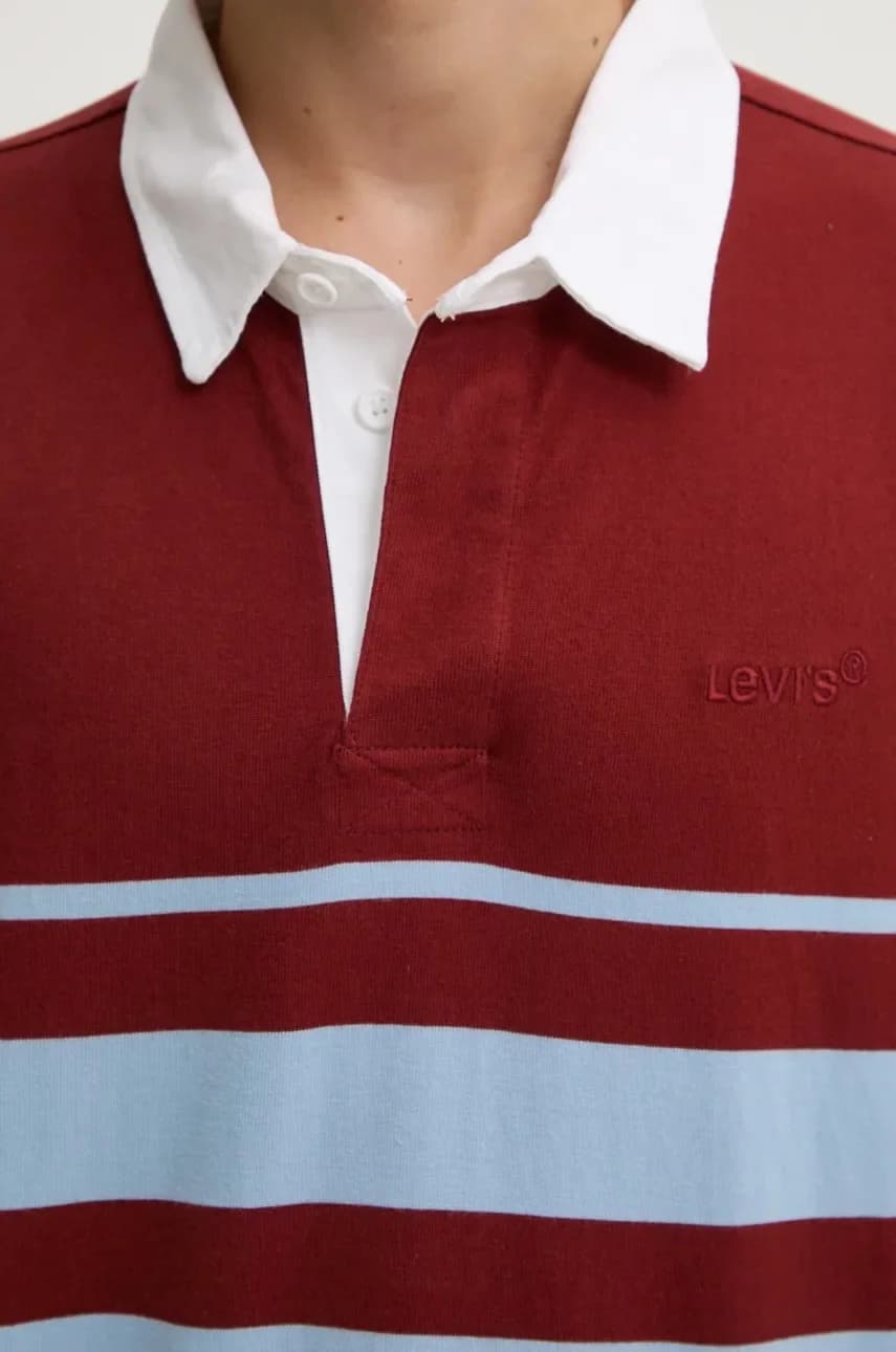 Хлопковая рубашка с длинным рукавом - фото 5