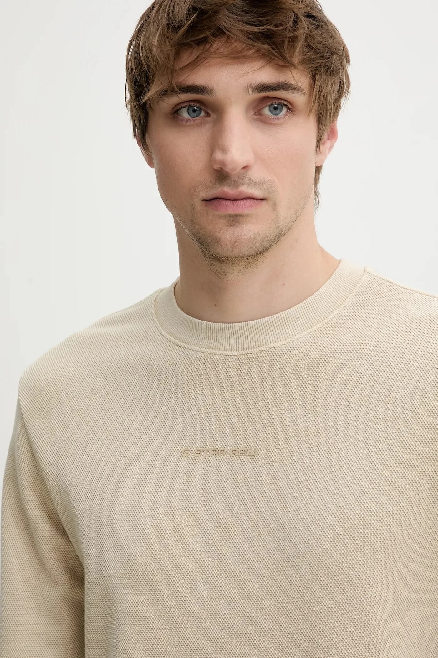 Хлопковая рубашка с длинным рукавом - фото 4