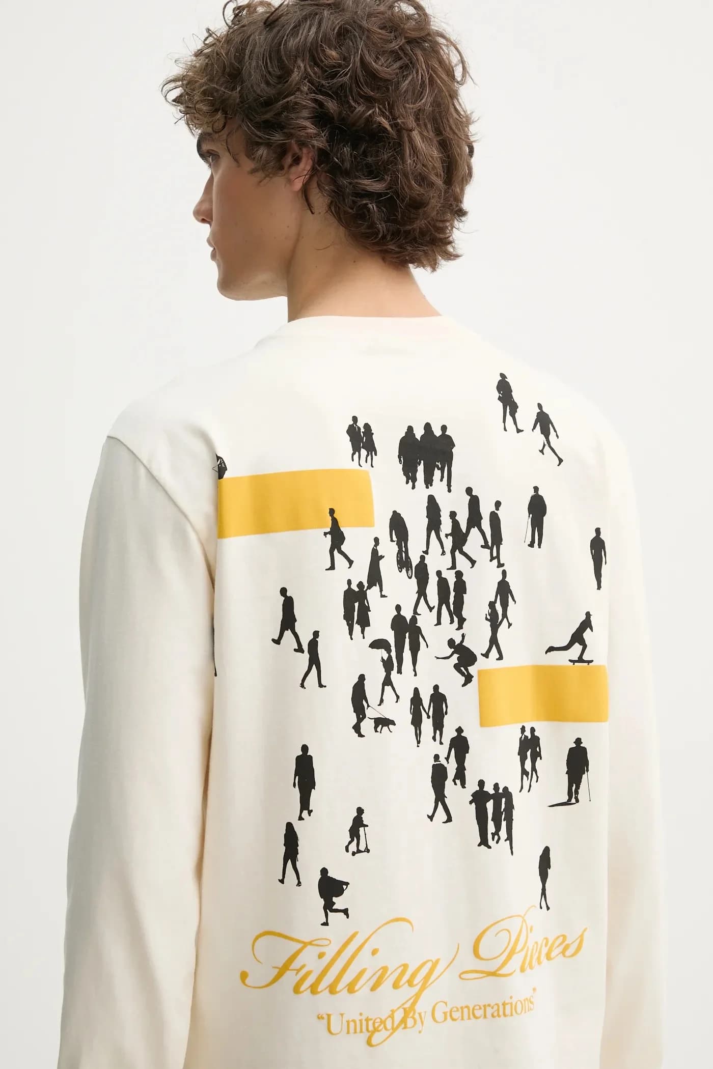 Хлопковая рубашка с длинным рукавом