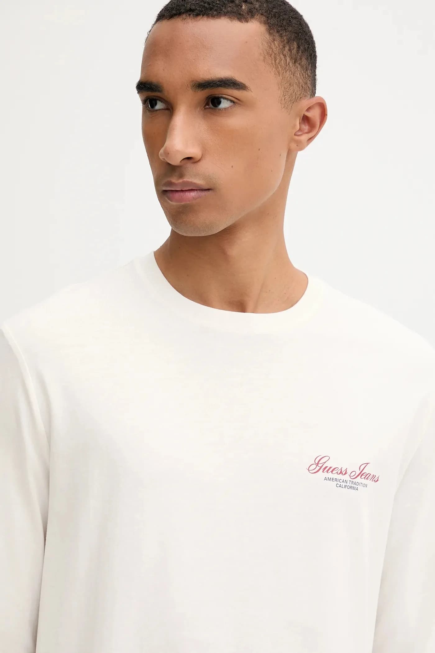 Хлопковая рубашка с длинным рукавом - фото 4