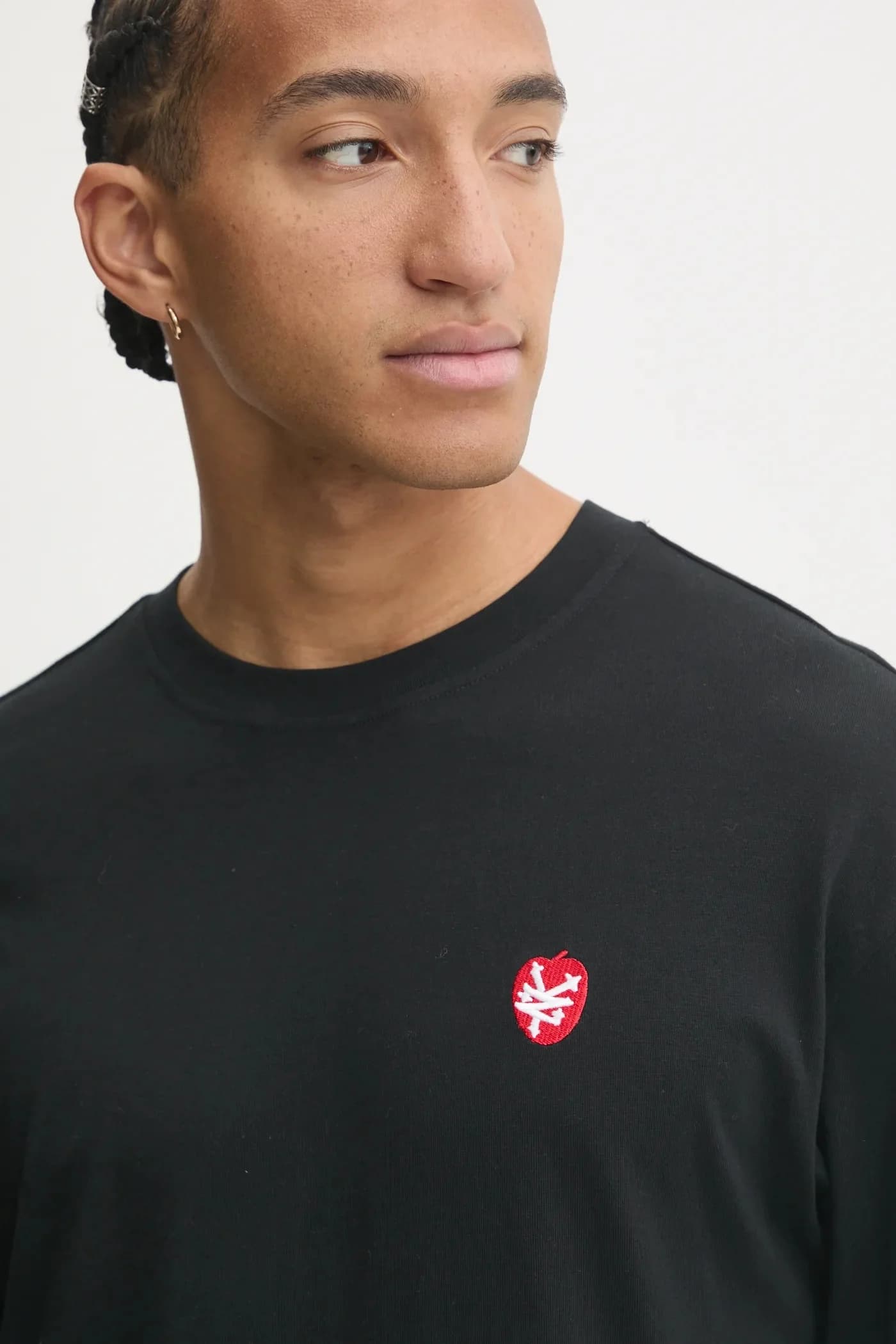 Хлопковая рубашка с длинным рукавом - фото 4