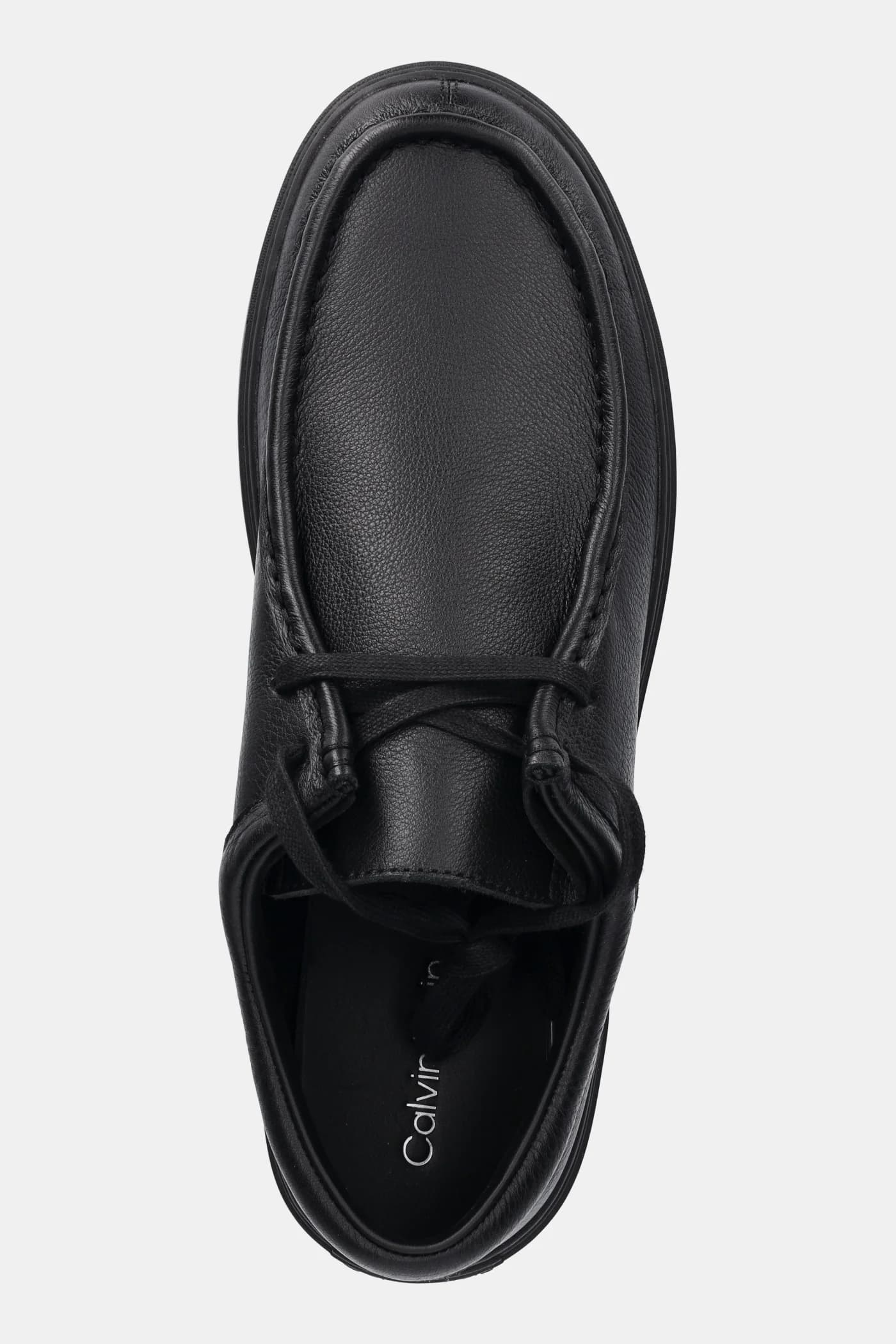 Кожаные туфли HYBRID APRON LACE UP LTH - фото 4