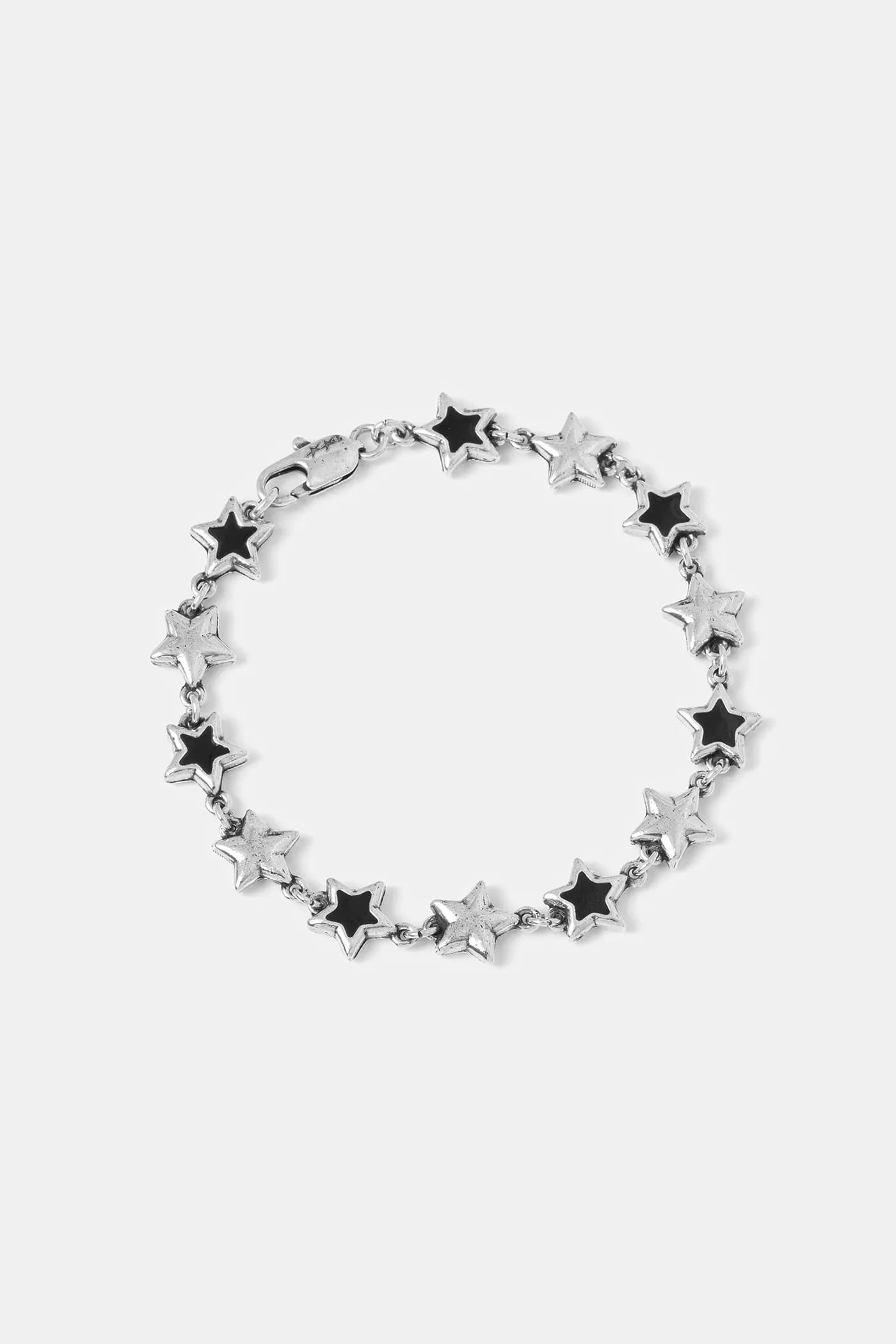 Посеребренный браслет