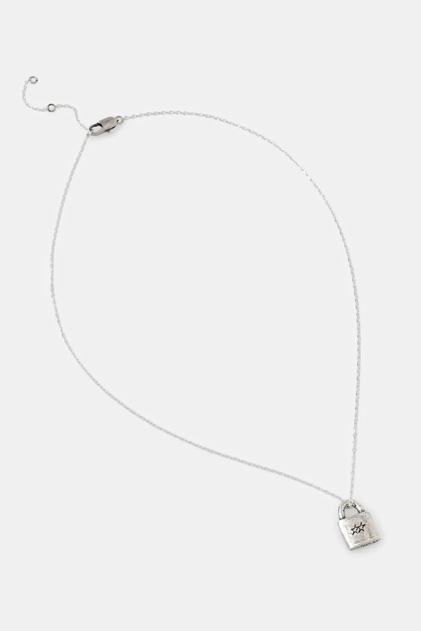 Серебряное ожерелье