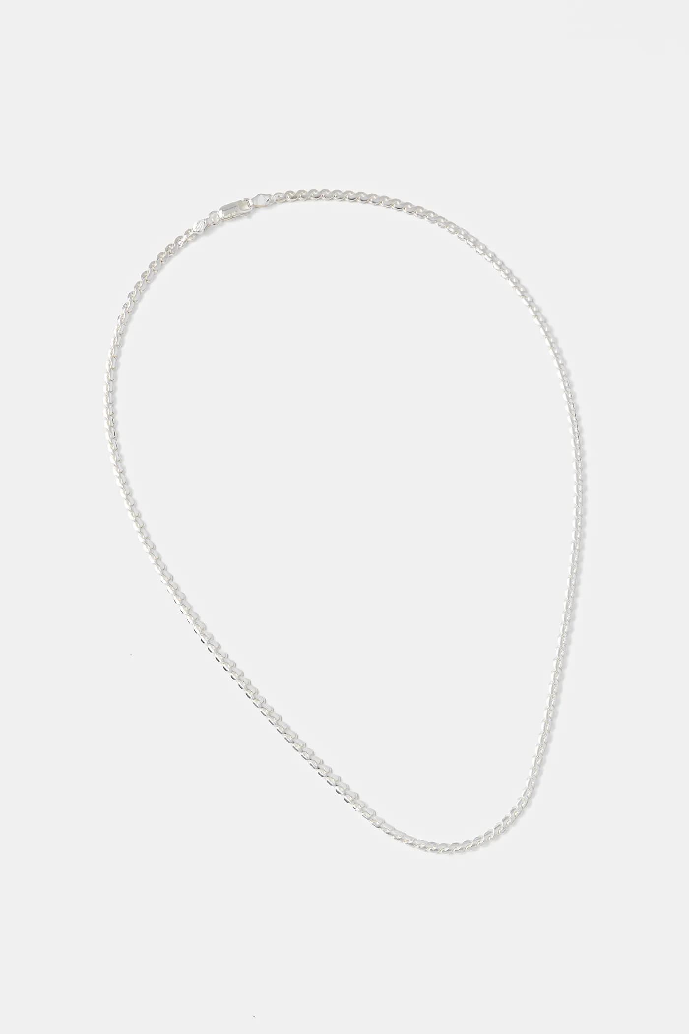 Серебряное ожерелье