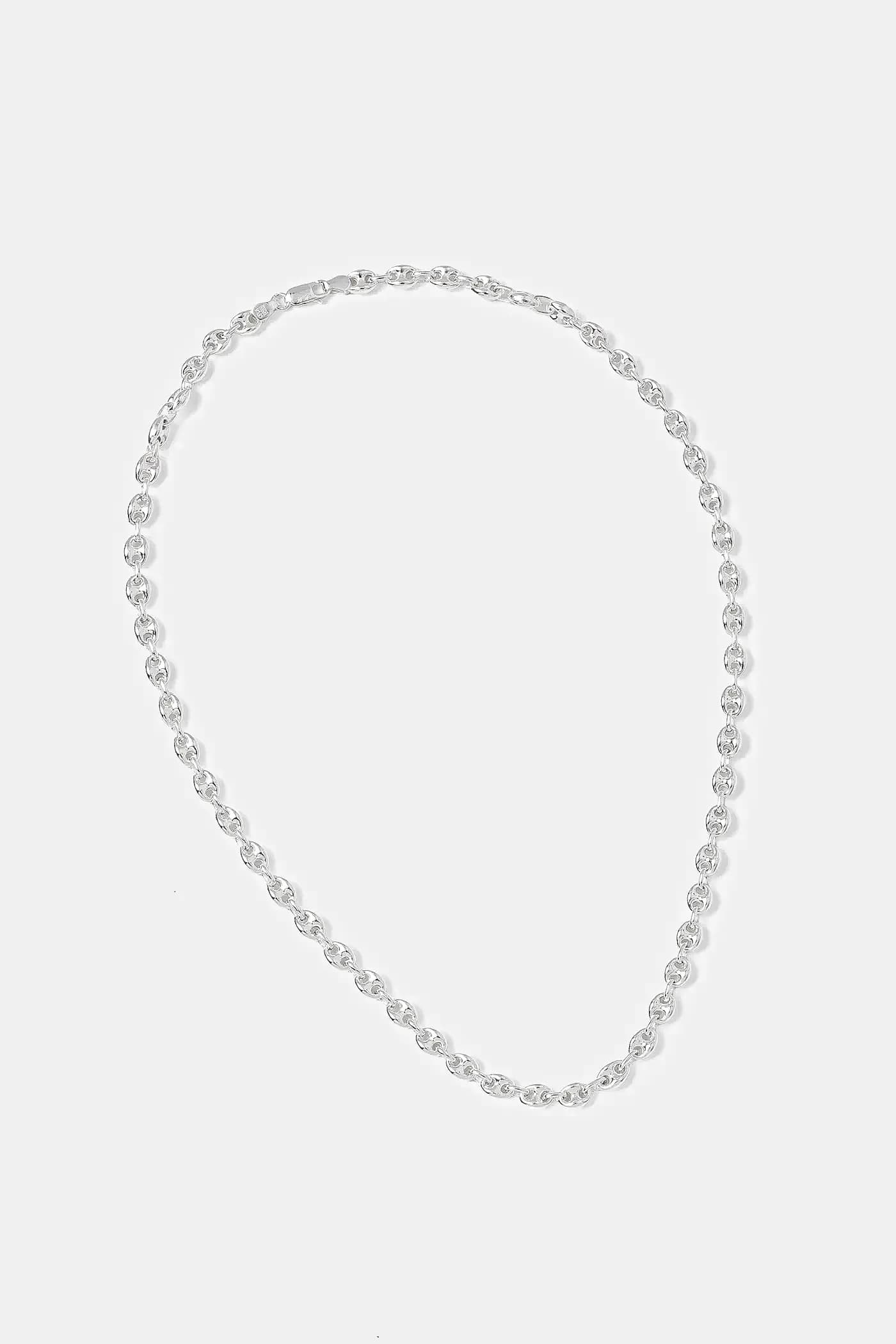 Серебряное ожерелье