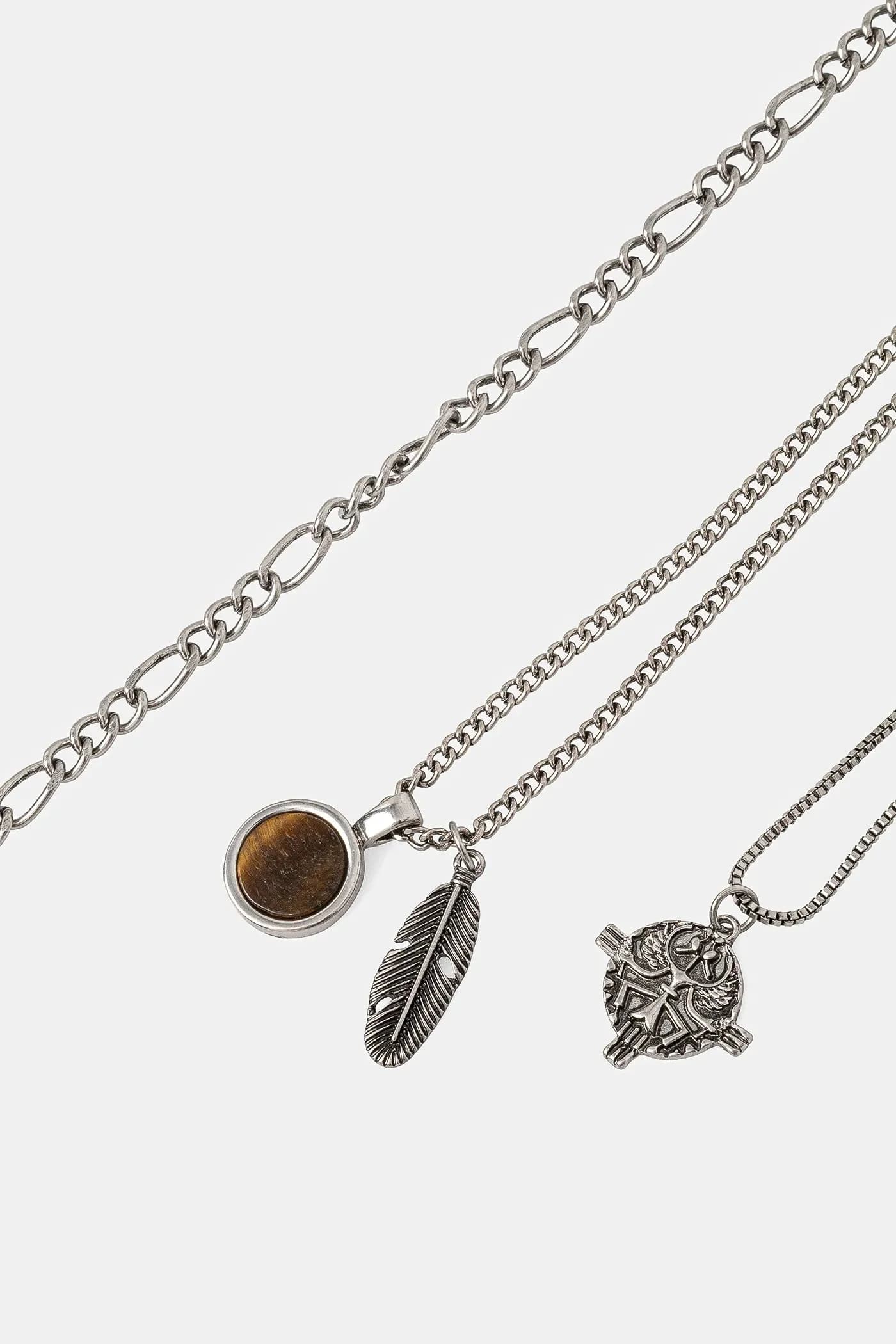 3 пары ожерелий - фото 2