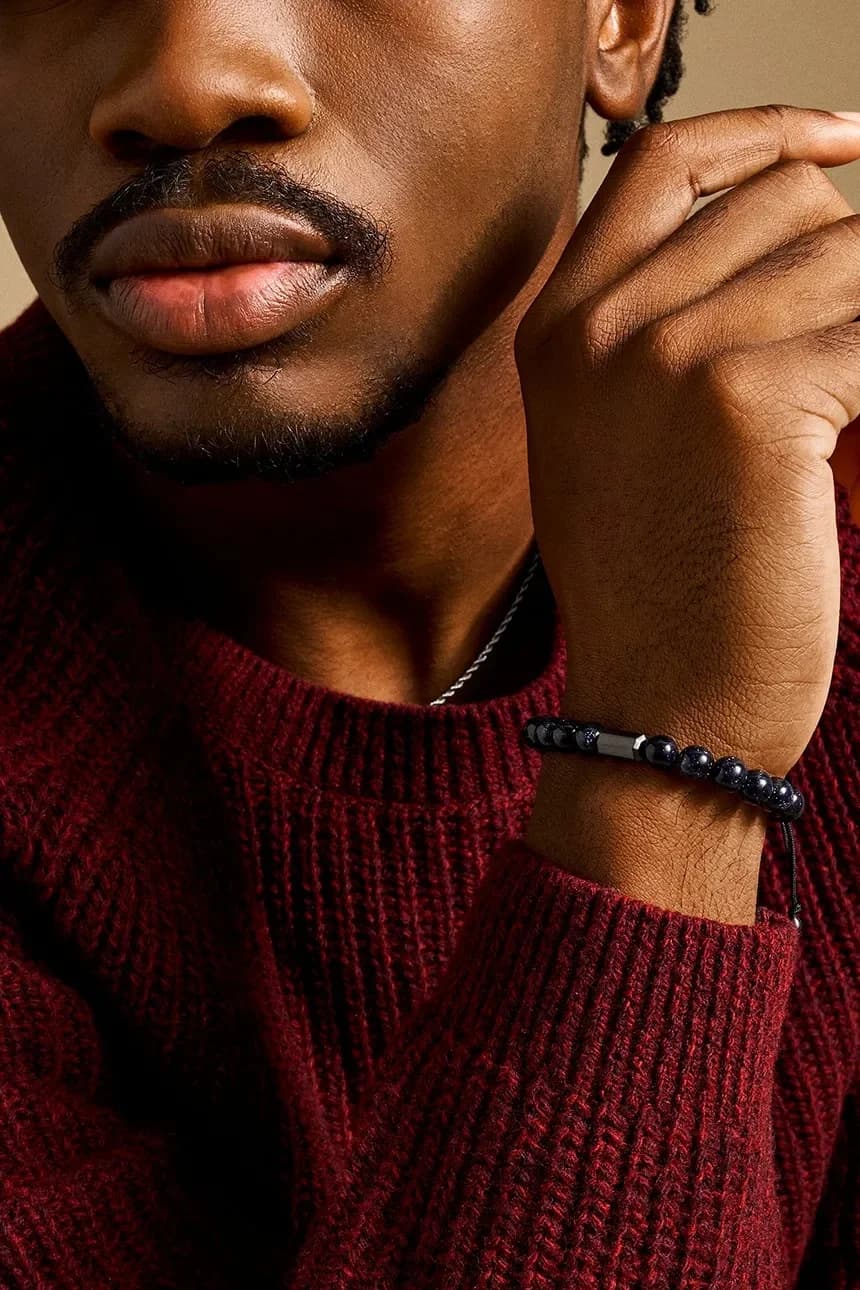 Браслет с натуральными камнями - фото 4