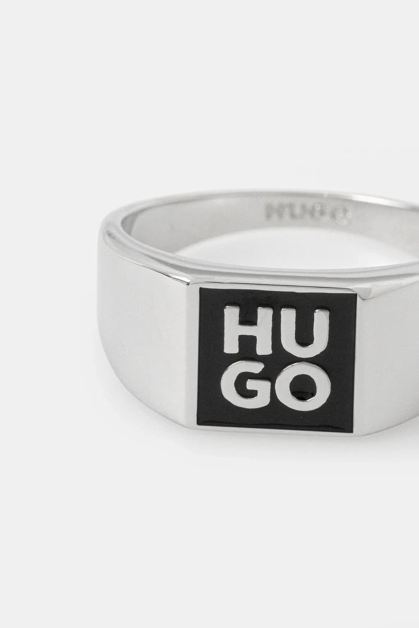 Кольцо E-STACKEDLOGO2-RIN - фото 2