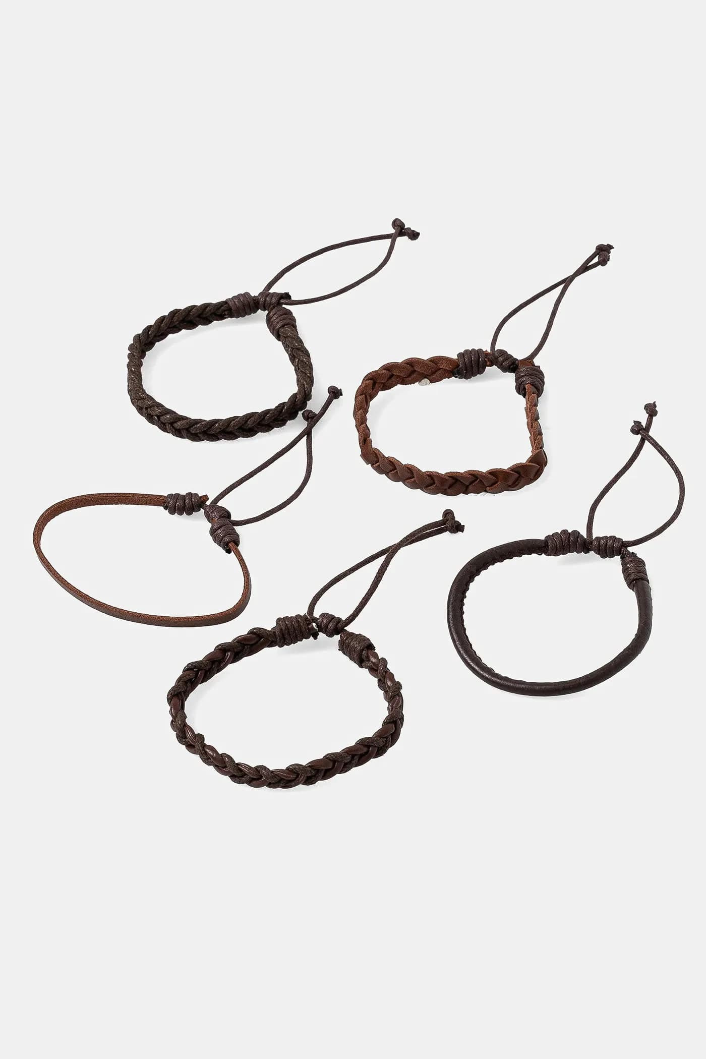 5 пар браслетов