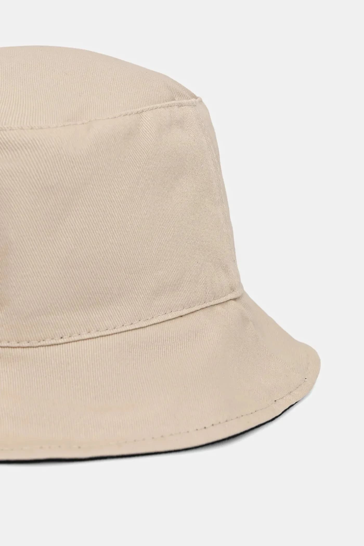 Двусторонняя шапка из хлопка. - фото 5