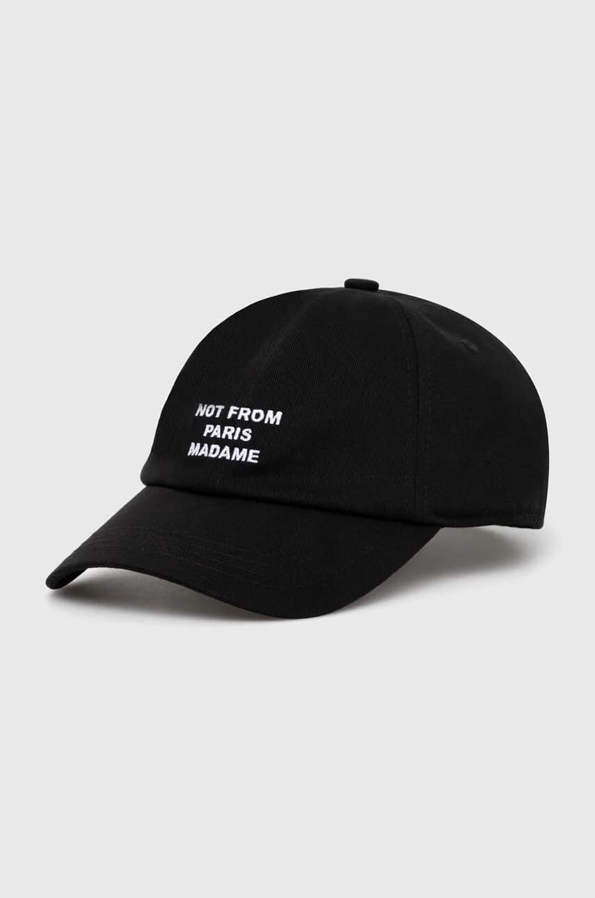 Хлопковая бейсболка La Casquette Slogan