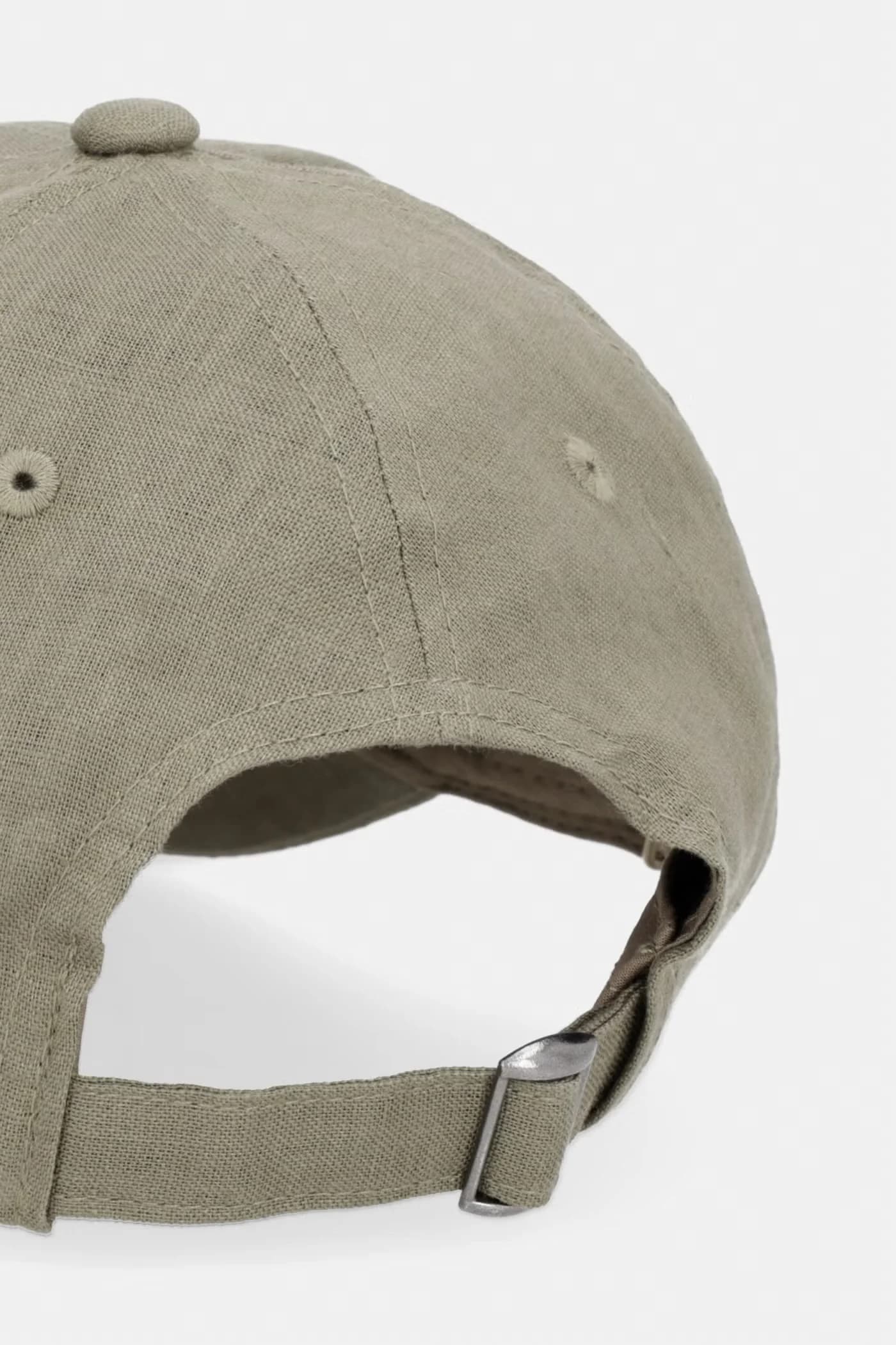 Мужская льняная бейсболка - фото 3