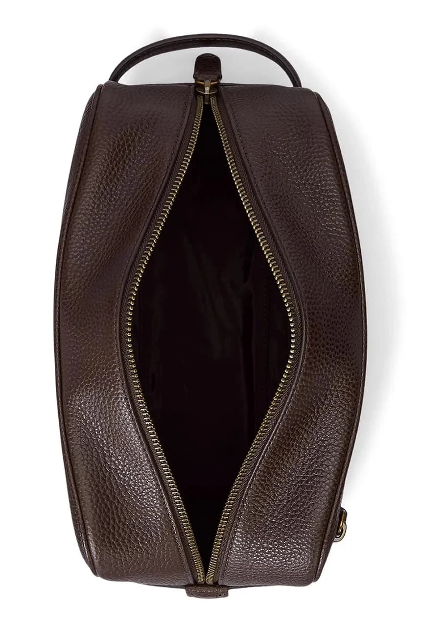 Кожаная косметичка - фото 4