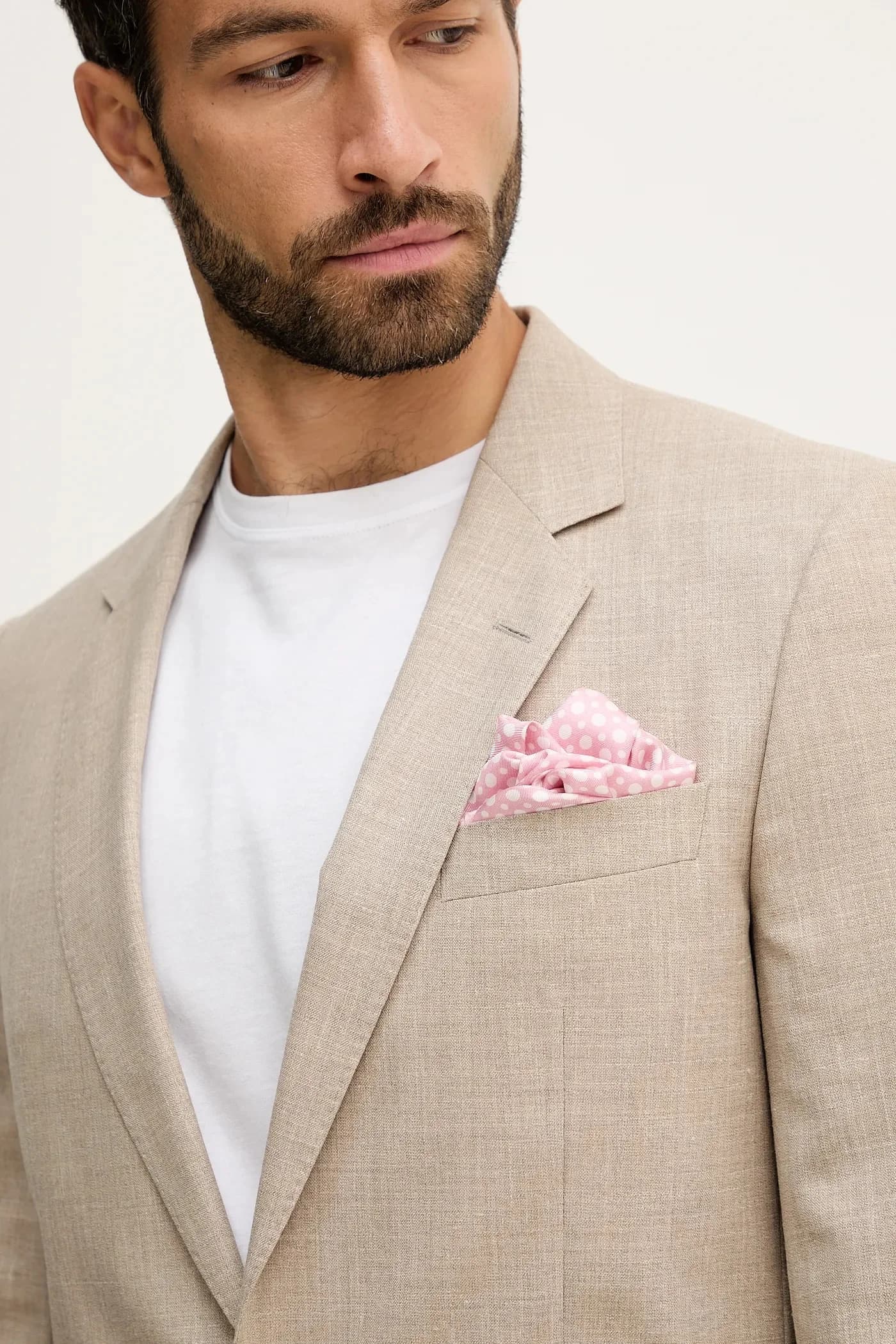 Шелковый нагрудный платок BECKHAM X BOSS