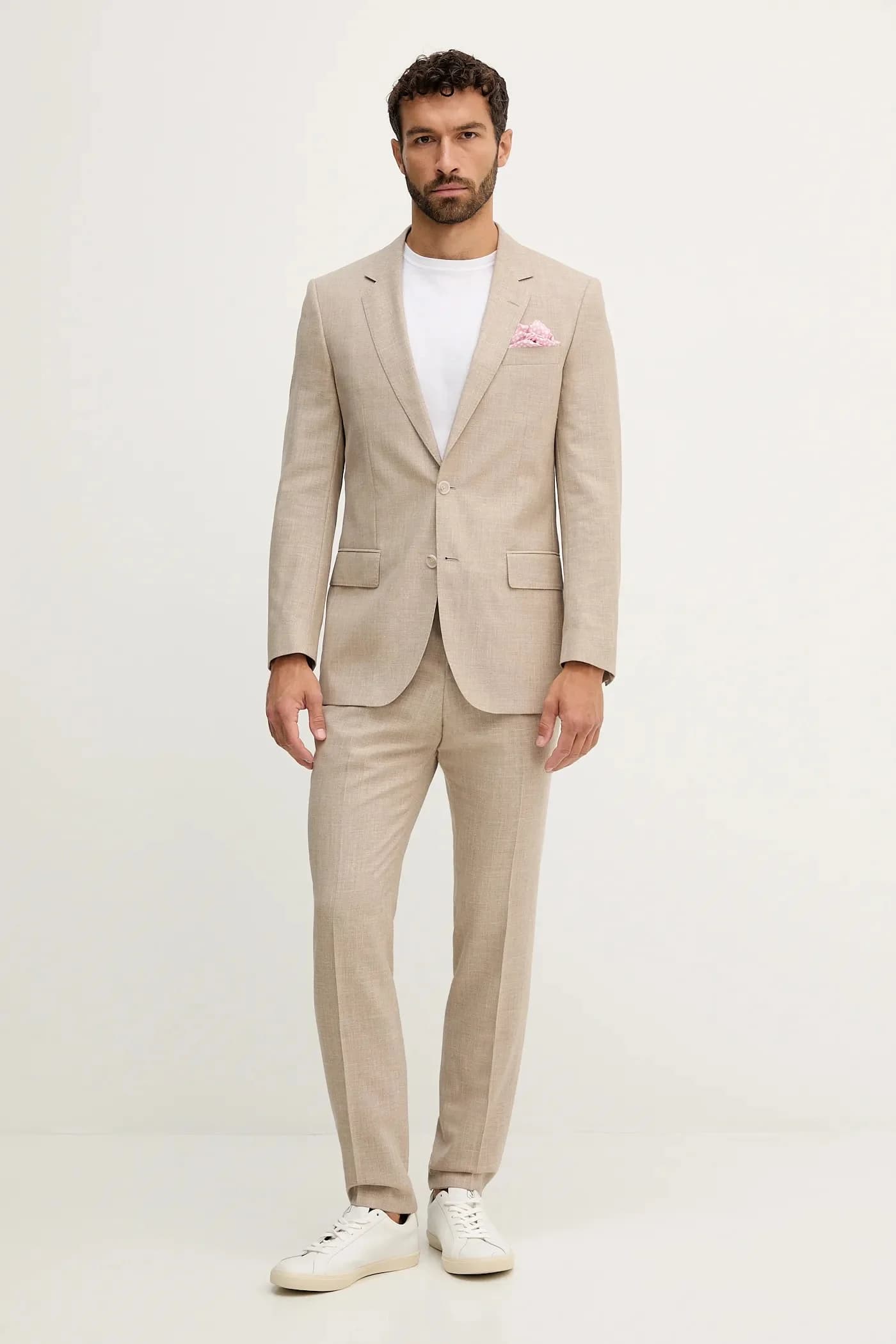 Шелковый нагрудный платок BECKHAM X BOSS - фото 4