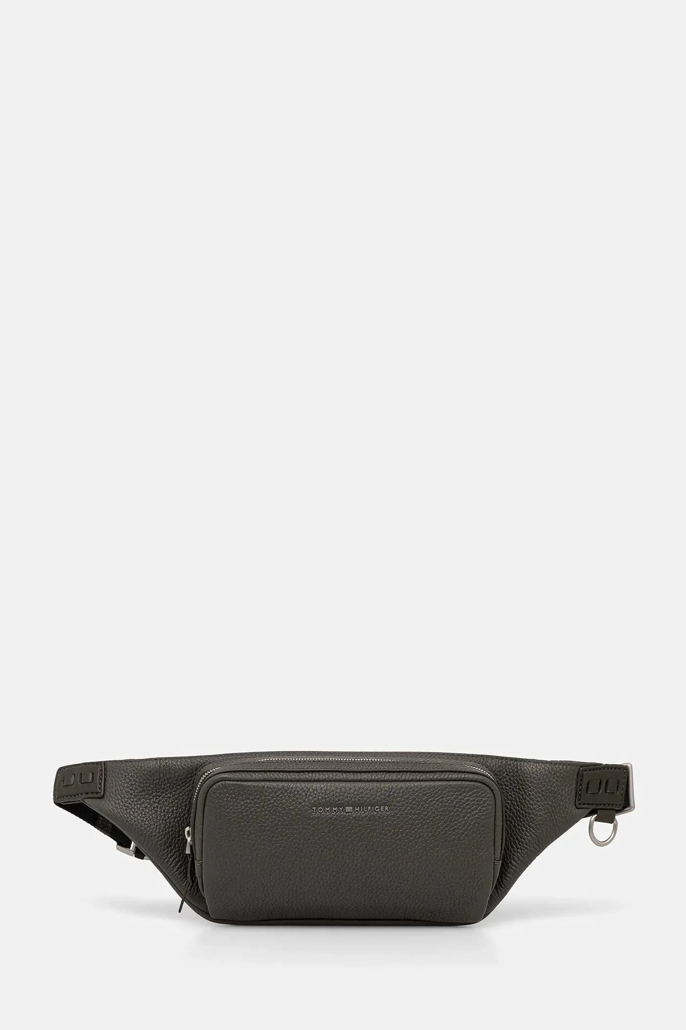 Кожаная поясная сумка