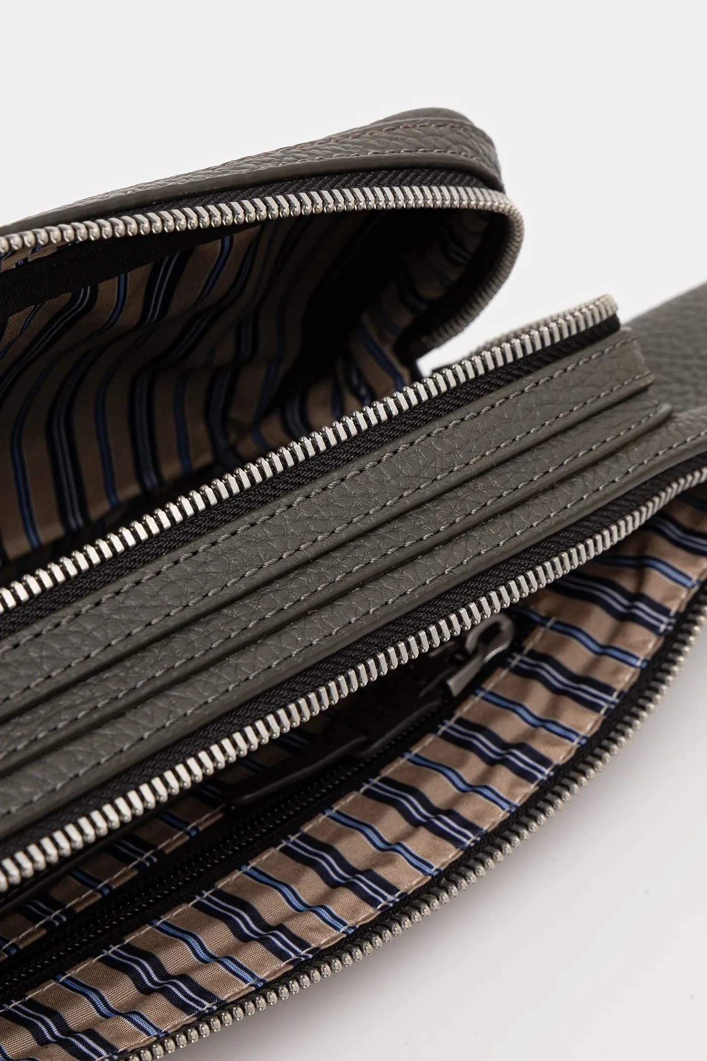 Кожаная поясная сумка - фото 5