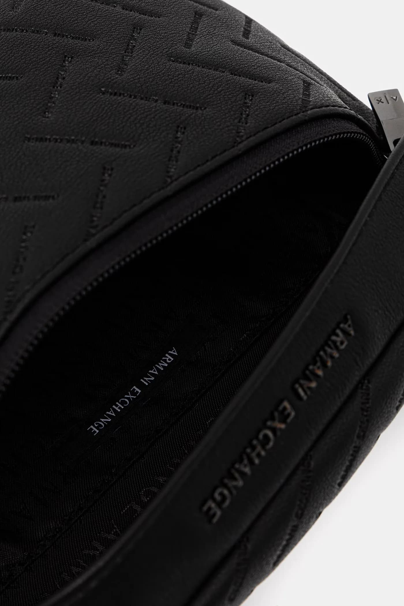 Мужская поясная сумка из искусственной кожи. - фото 5