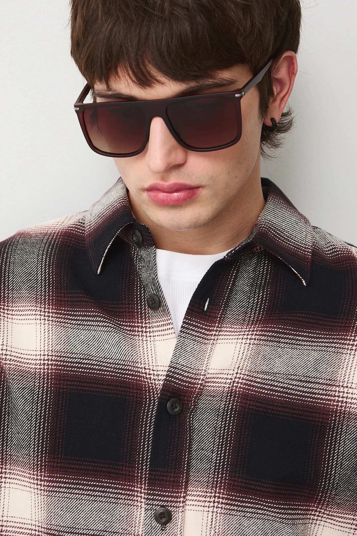 Мужские квадратные солнцезащитные очки