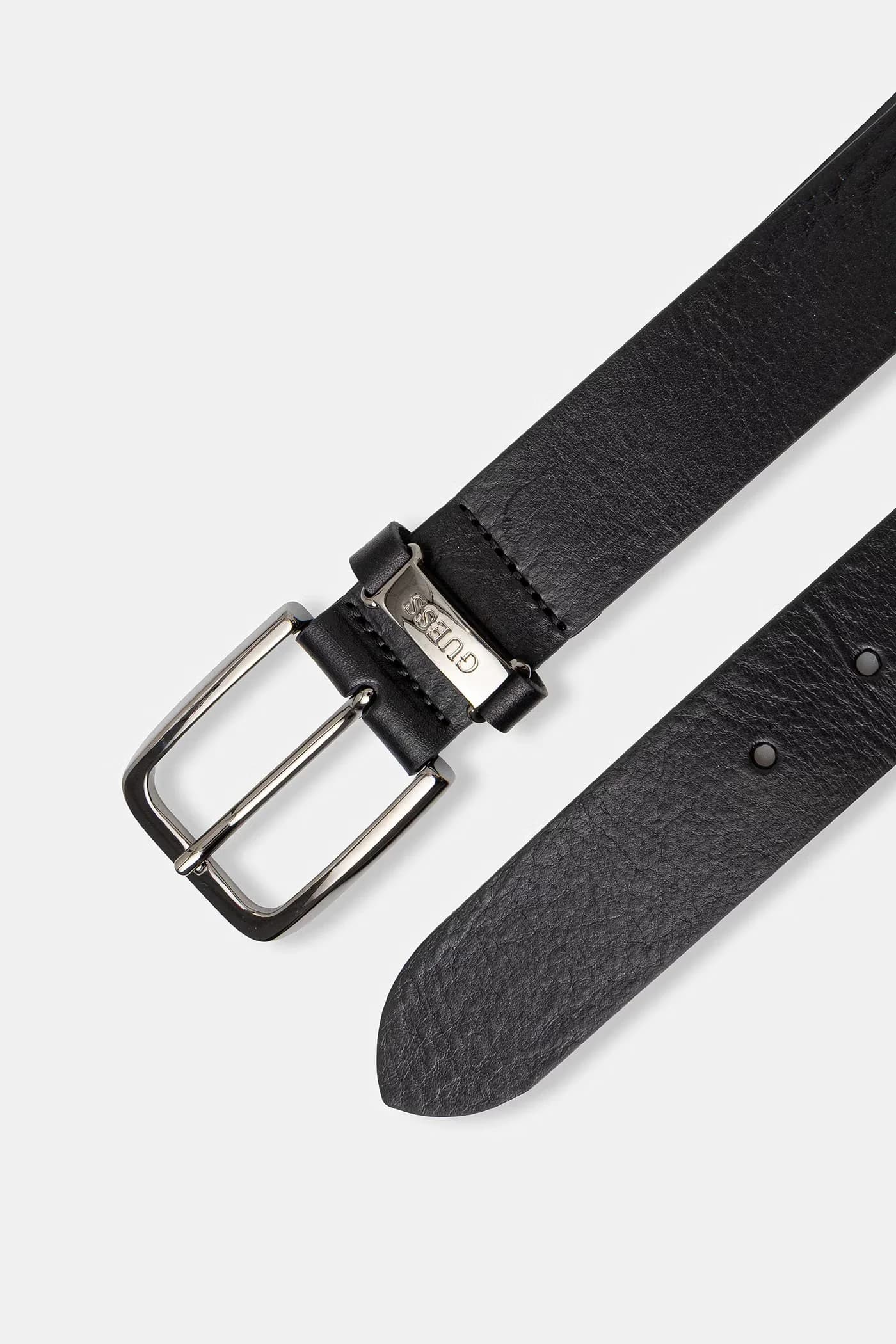 Мужской кожаный ремень - фото 2