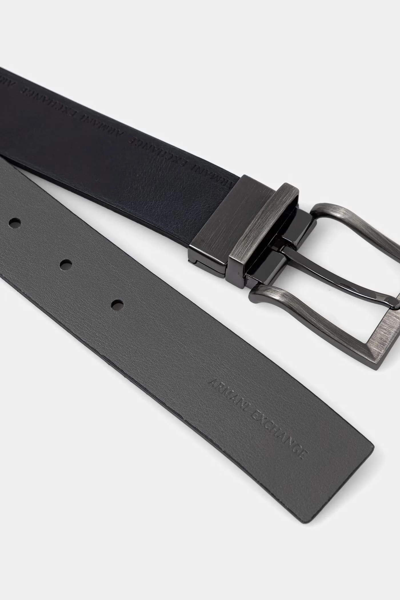 Мужской кожаный ремень - фото 3