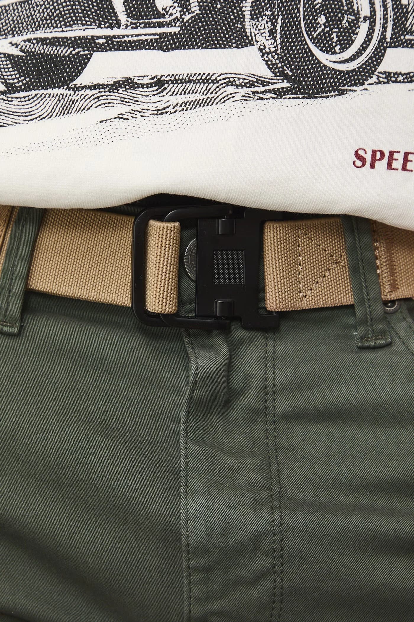 Мужской ремень из тесьмы - фото 4