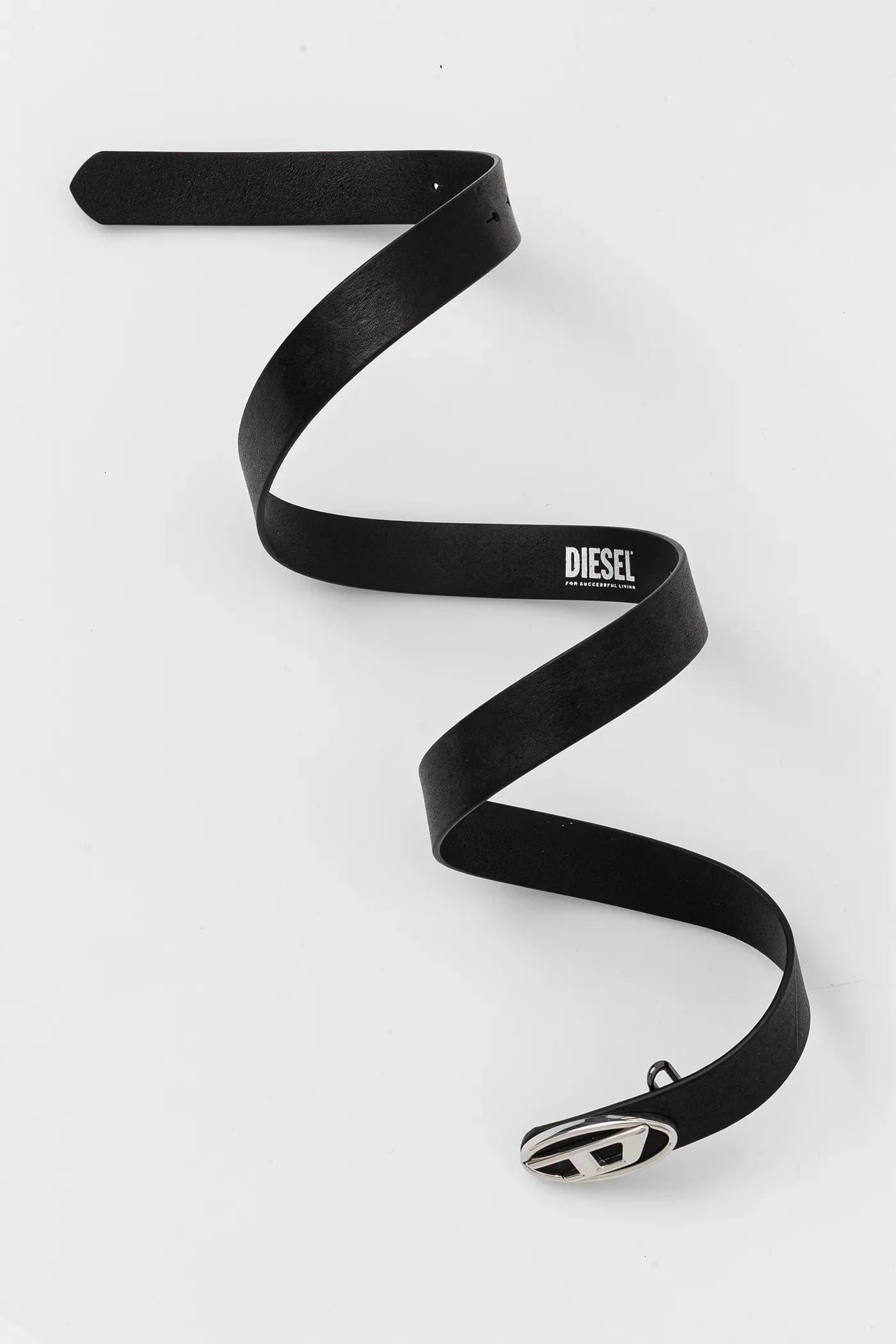 Кожаный ремень OVAL D LOGO B-1DR-LAYER - фото 3