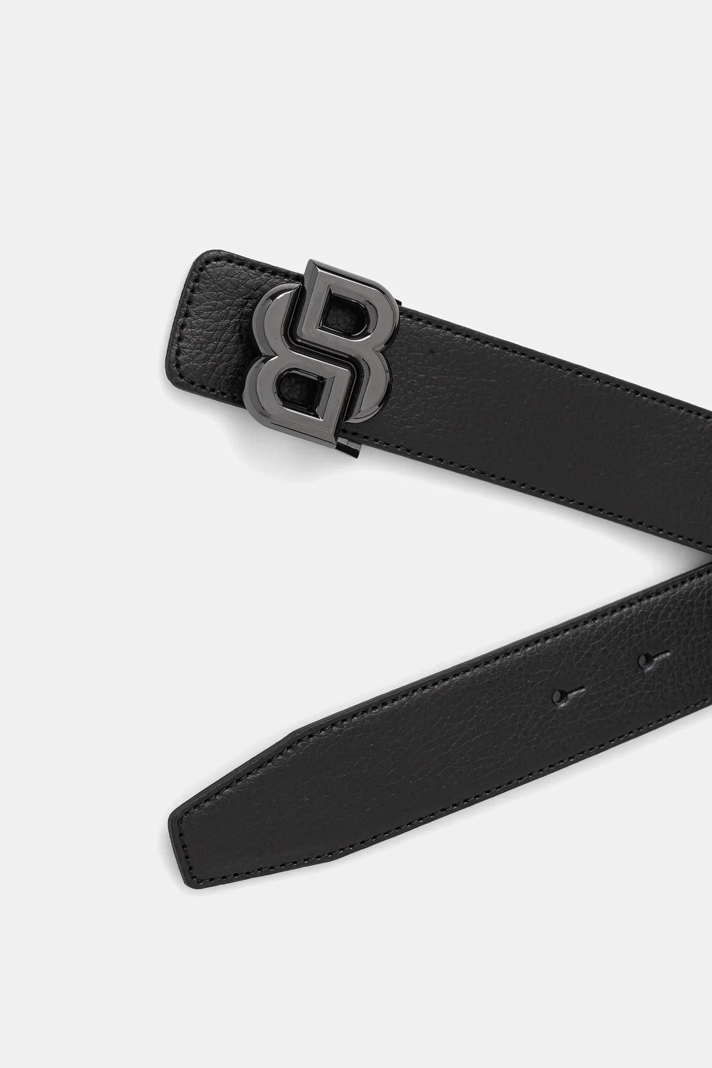 Ремень кожаный двусторонний B_Icon-Gr-St_Sr35 - фото 2