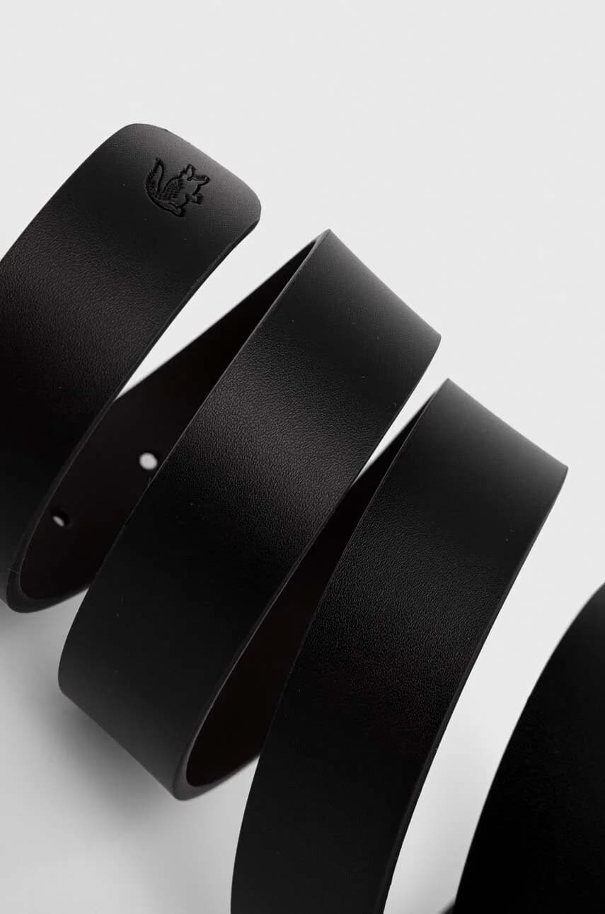 Кожаный ремень со сменными пряжками. - фото 4