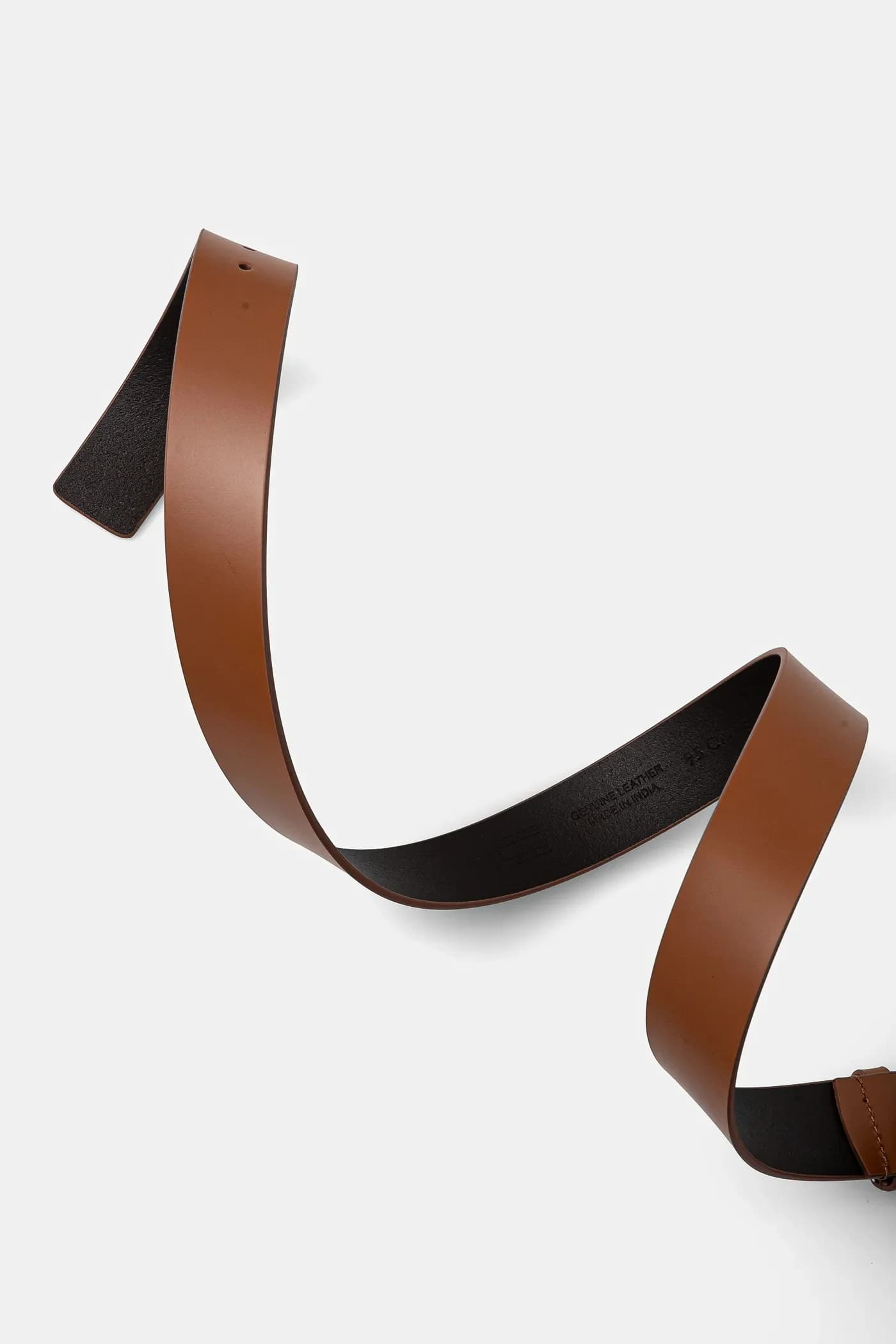 Кожаный ремень - фото 2