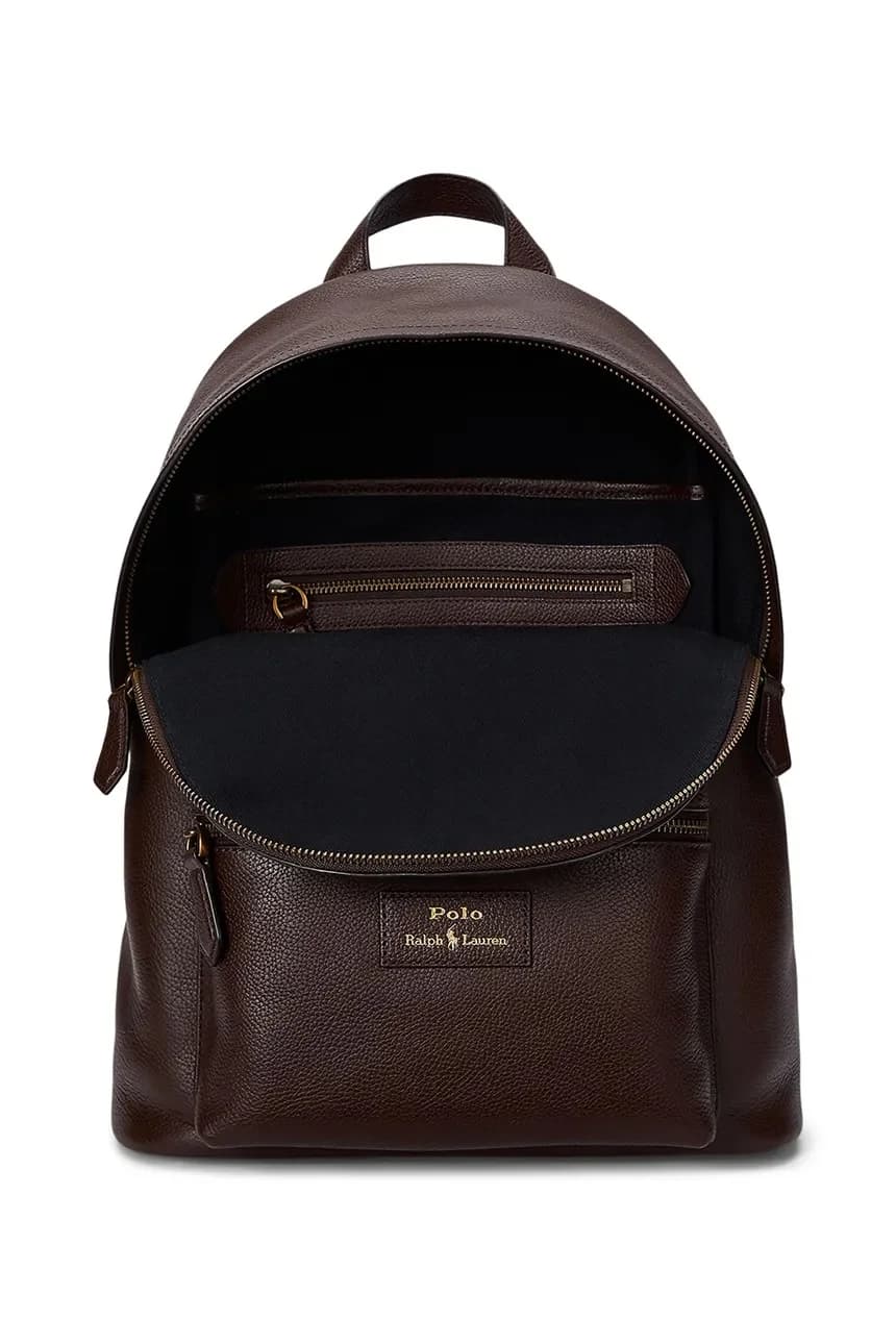 Кожаный рюкзак - фото 4