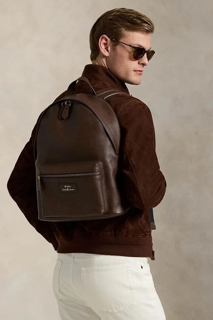 Кожаный рюкзак - фото 6