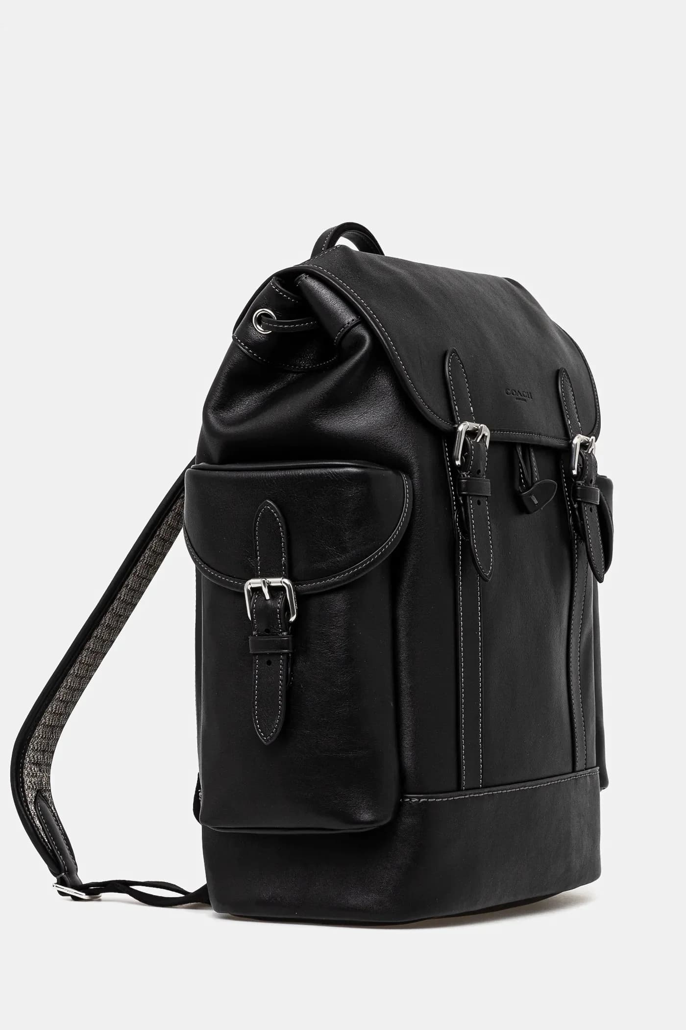 Кожаный рюкзак - фото 2