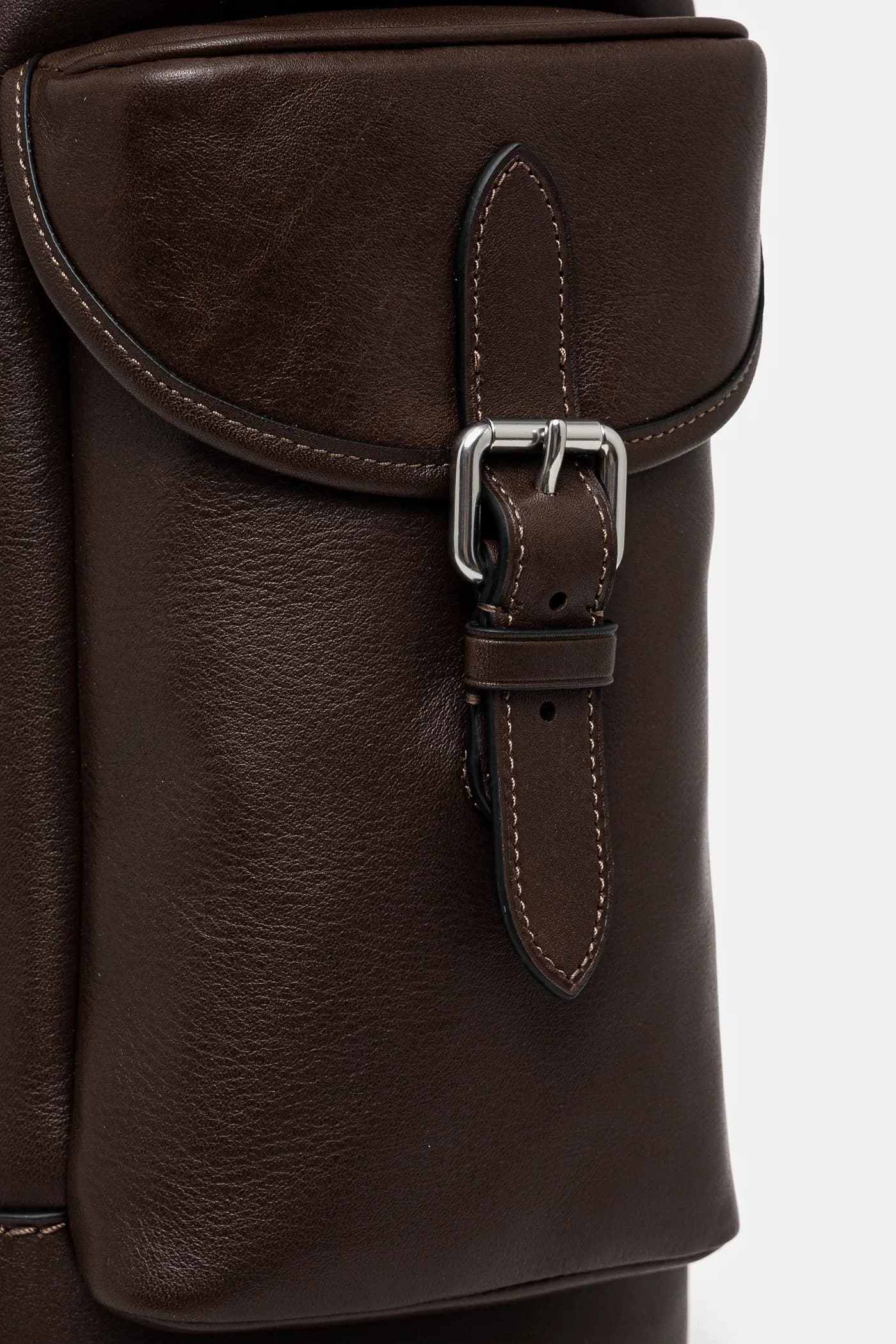 Кожаный рюкзак - фото 4