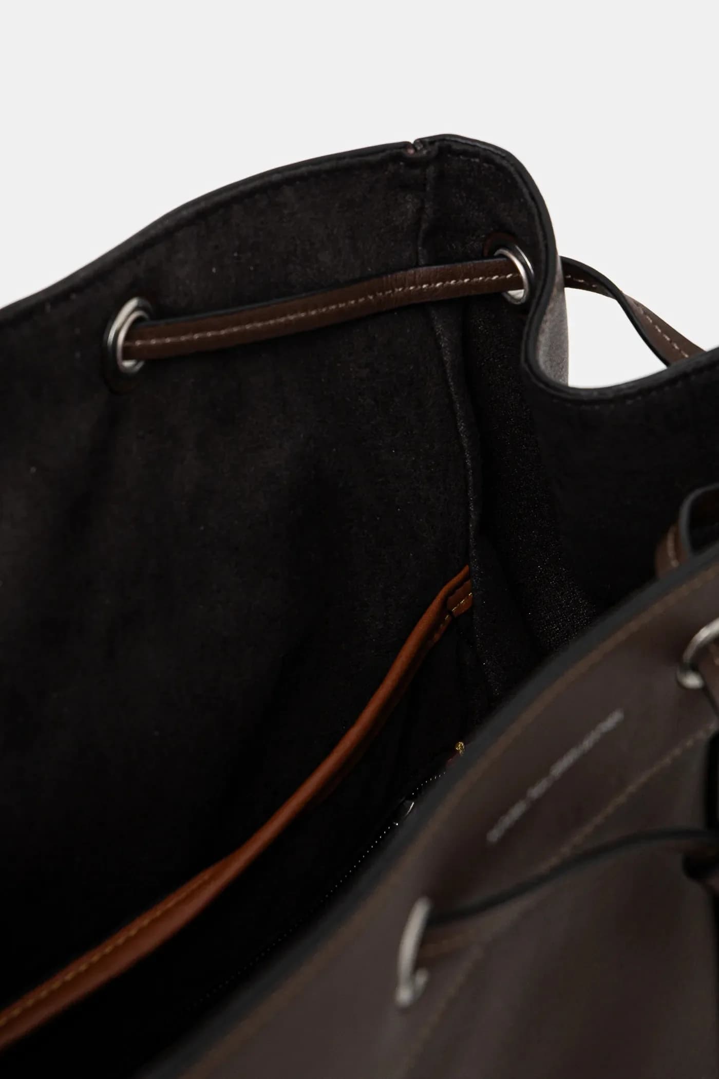 Кожаный рюкзак - фото 5