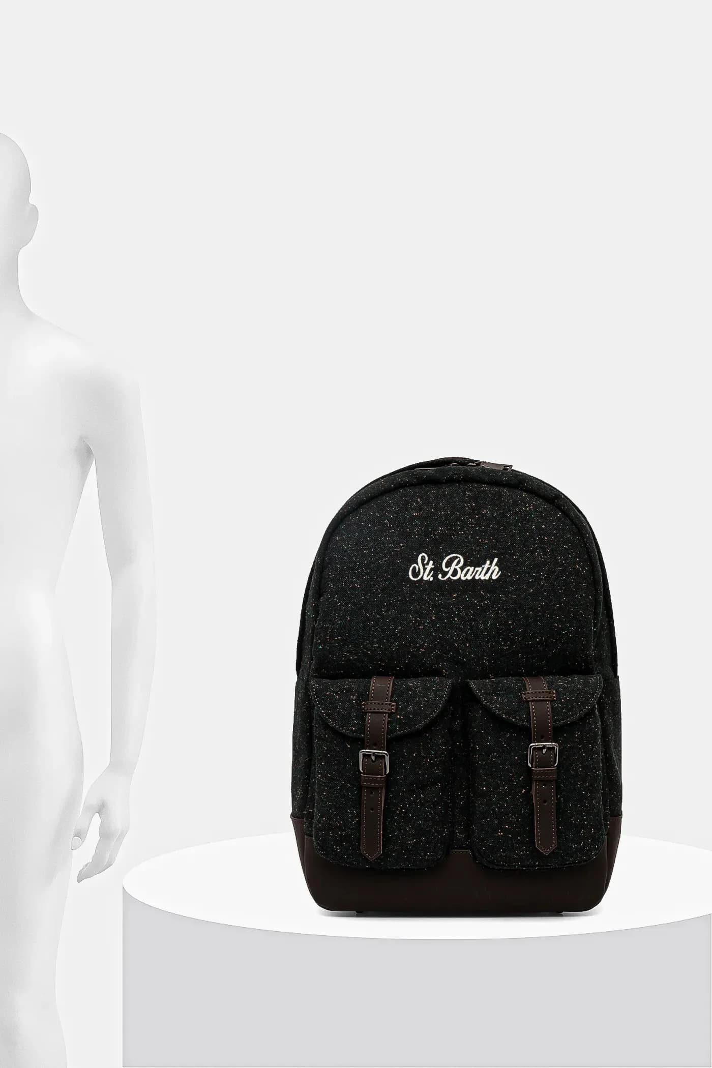 Рюкзак из смесовой шерсти - фото 6