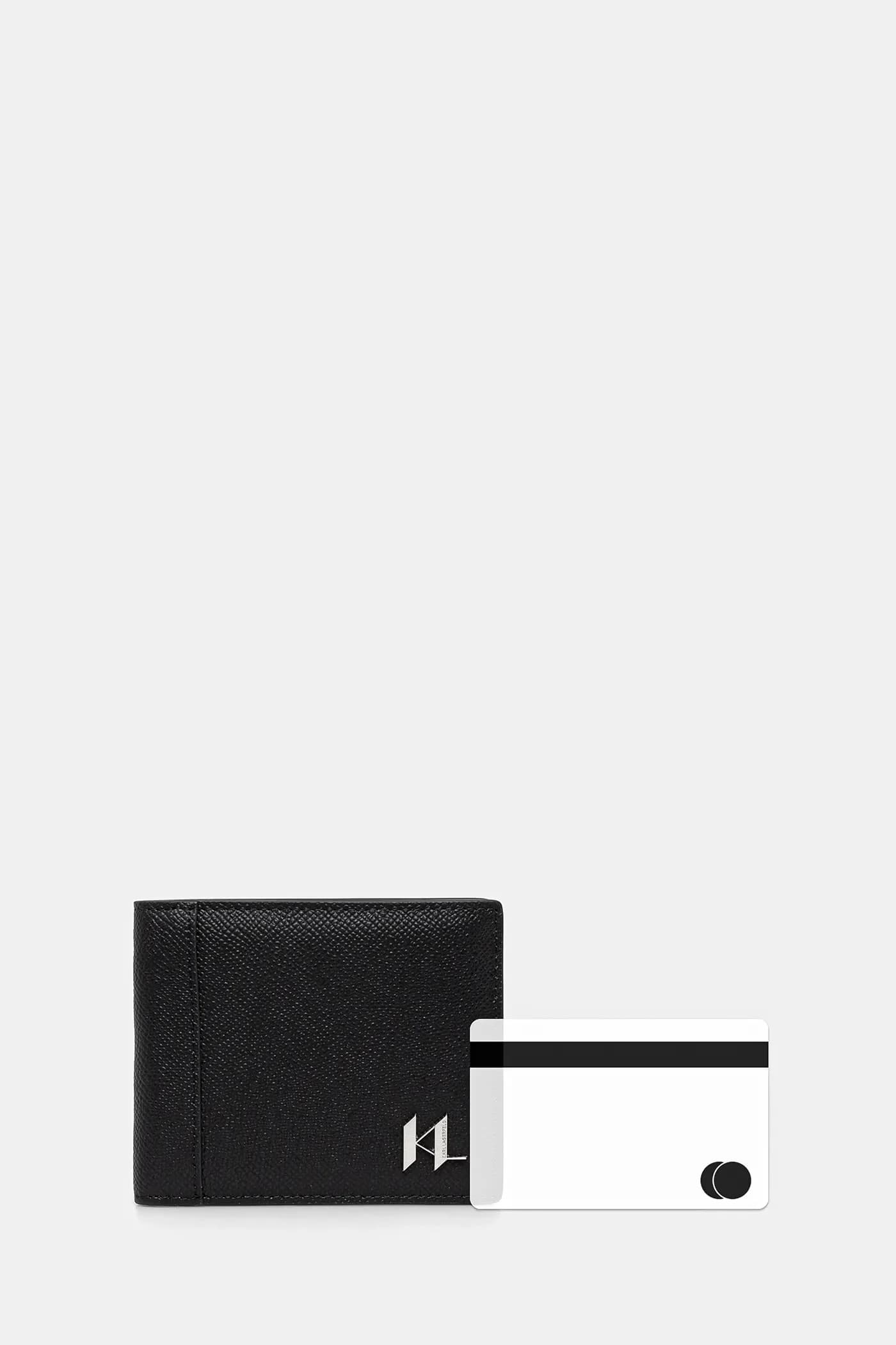 кожаный кошелек K/MONOGRAM - фото 4