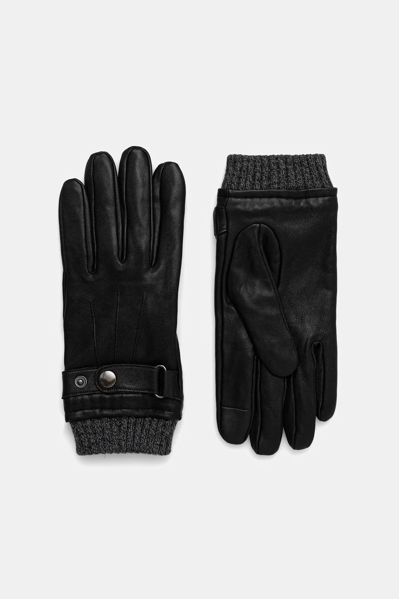 Кожаные перчатки - фото 2