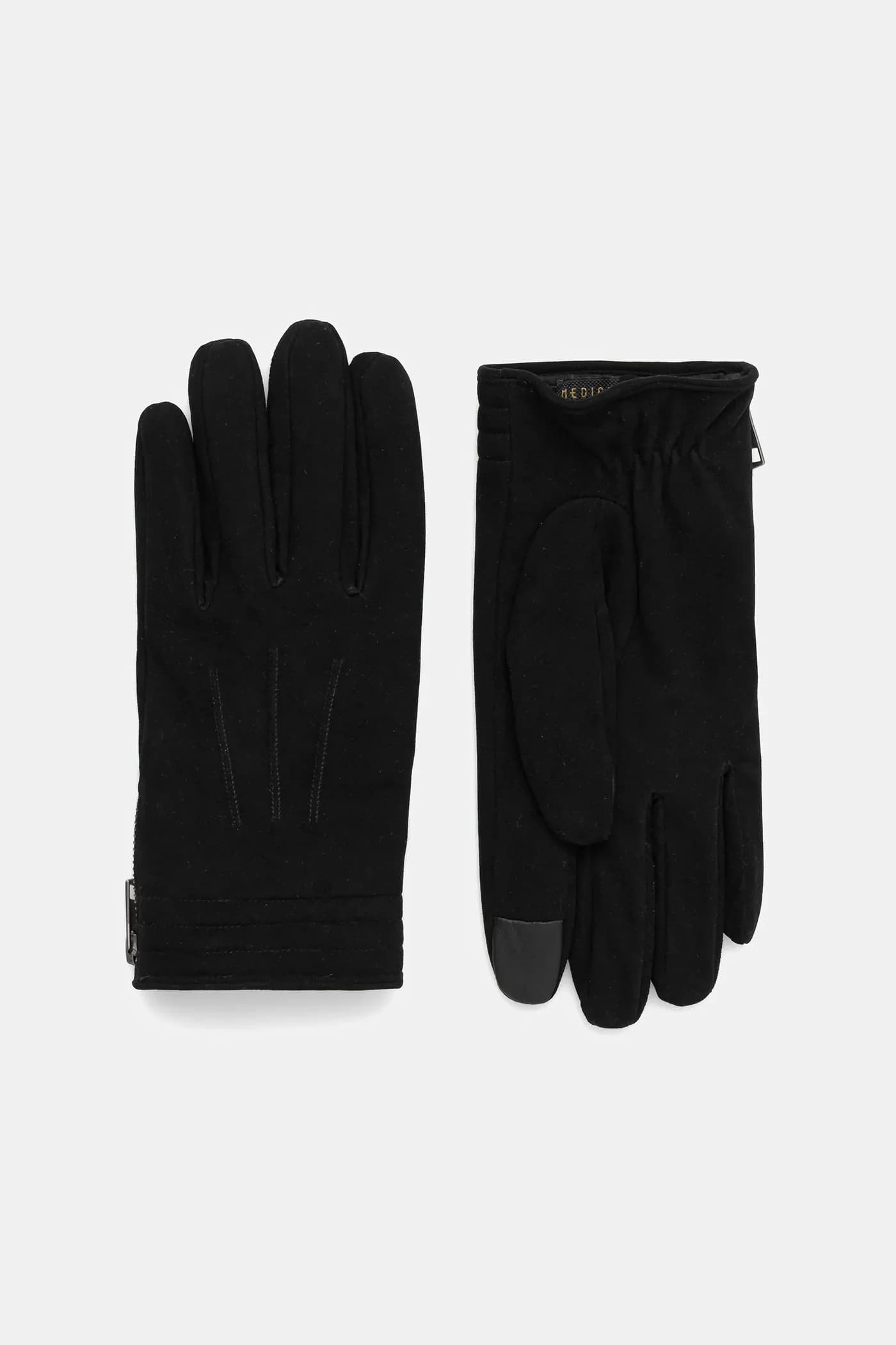 Замшевые перчатки - фото 2