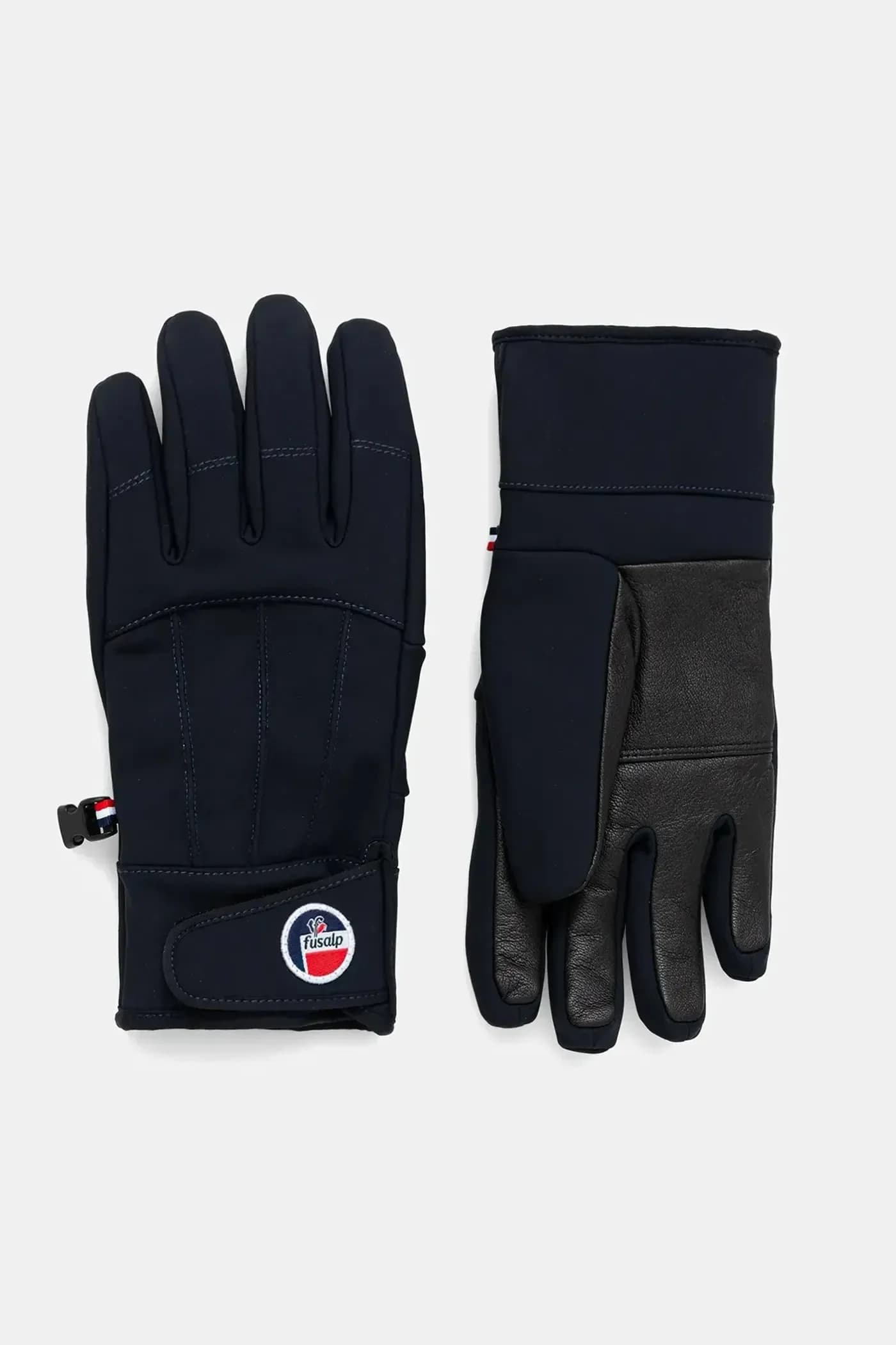 Кожаные лыжные перчатки