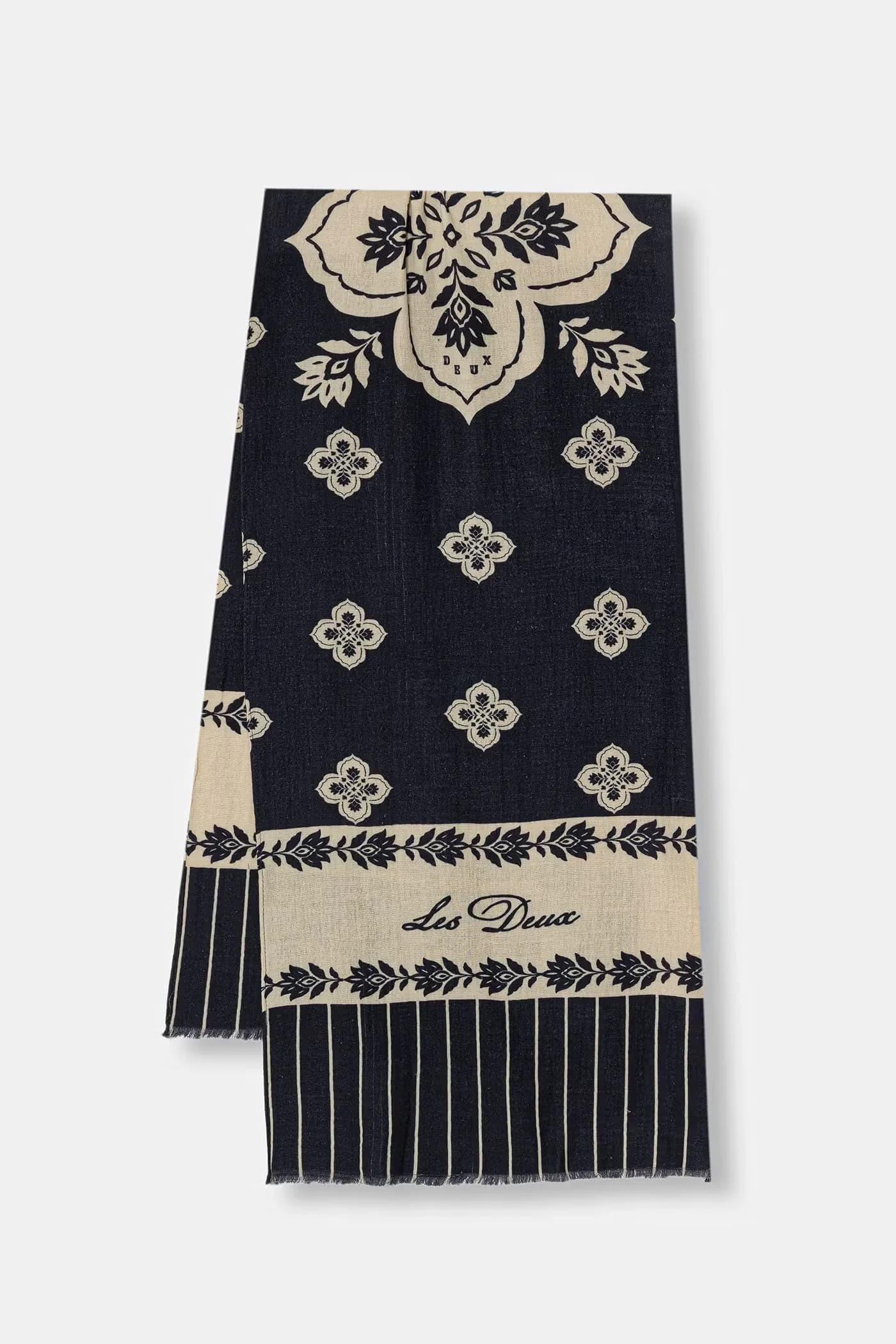 Хлопковый шарф «Арабески»