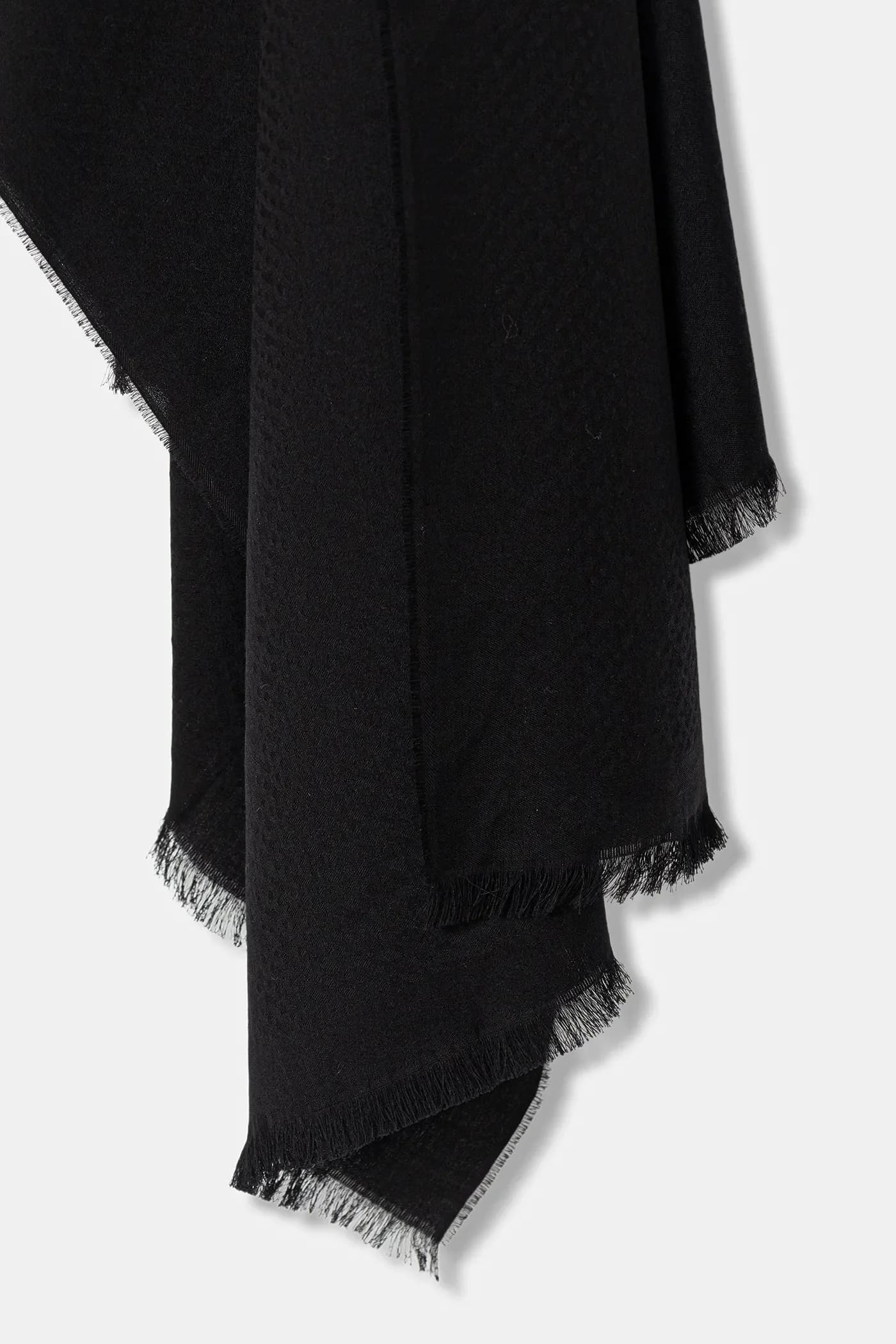 Шарф из смесовой шерсти - фото 3