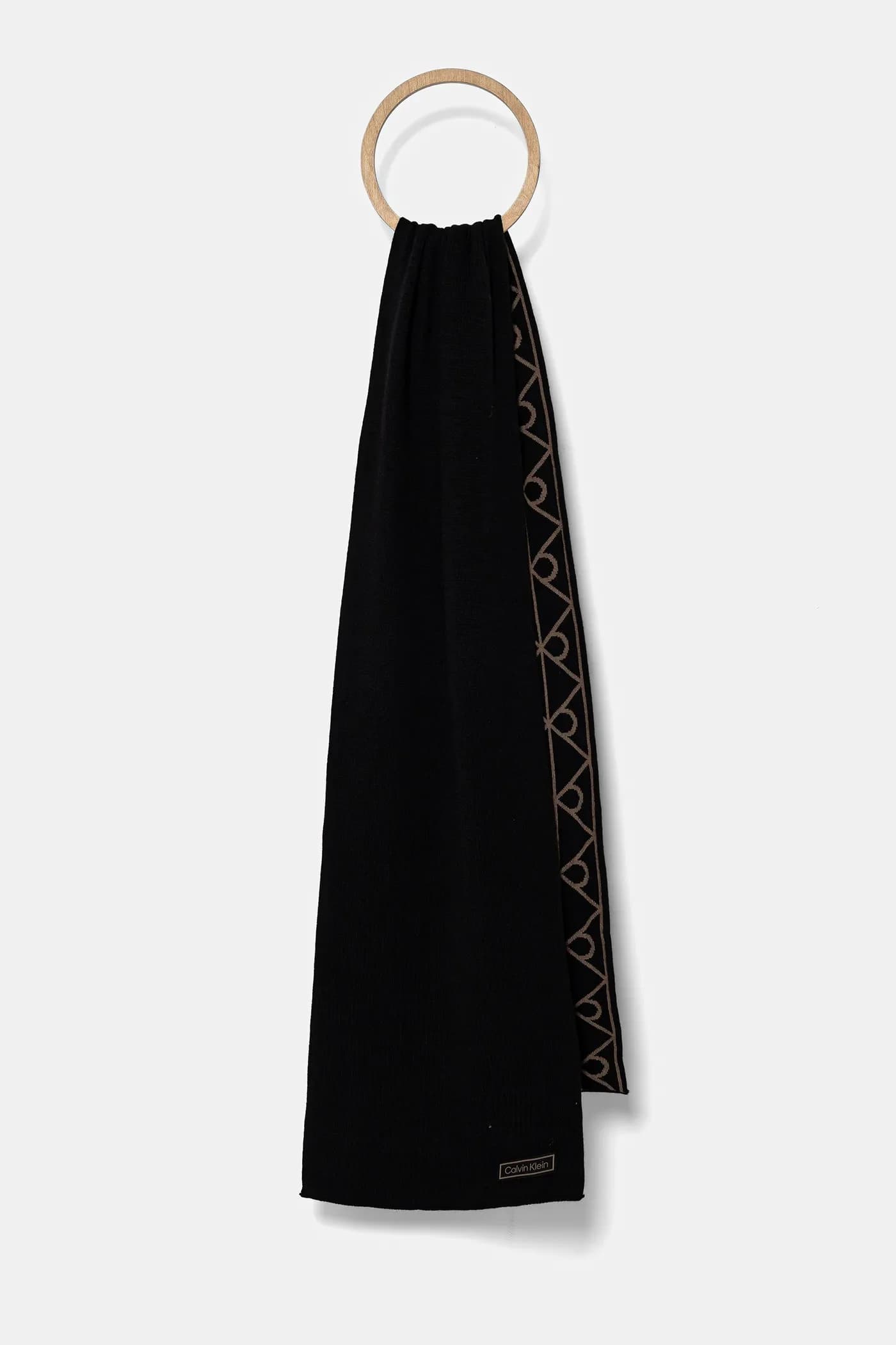 Двусторонний шерстяной шарф