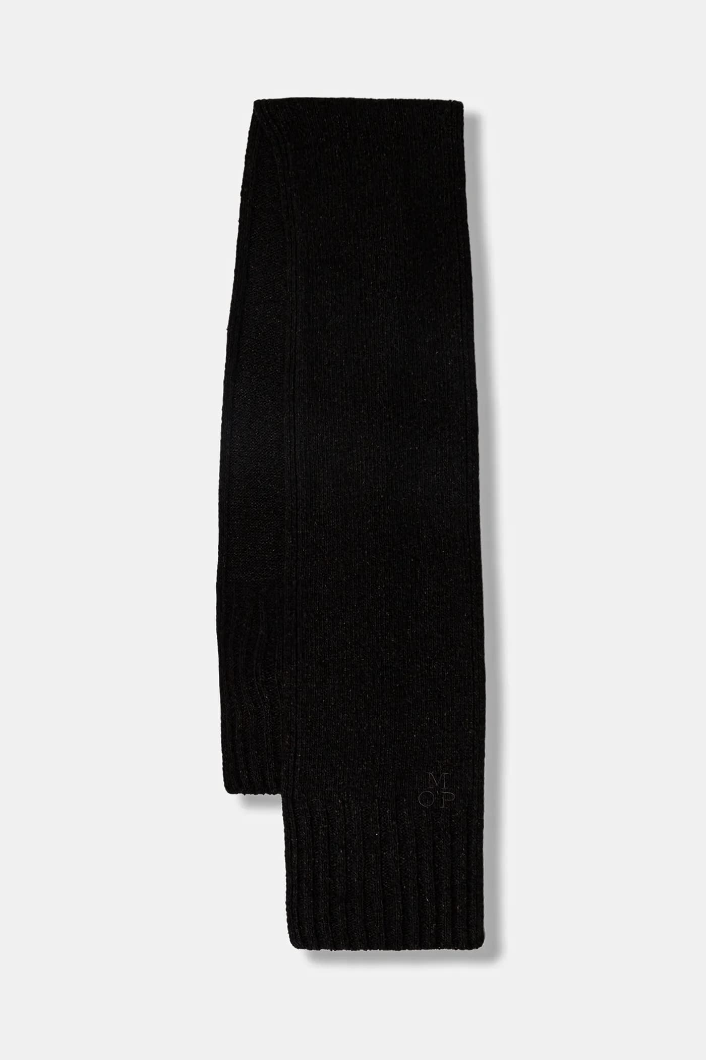 Шарф с шерстью