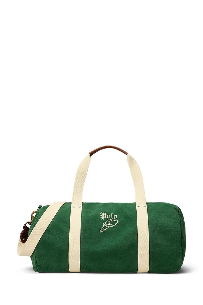 Мужская хлопковая спортивная сумка